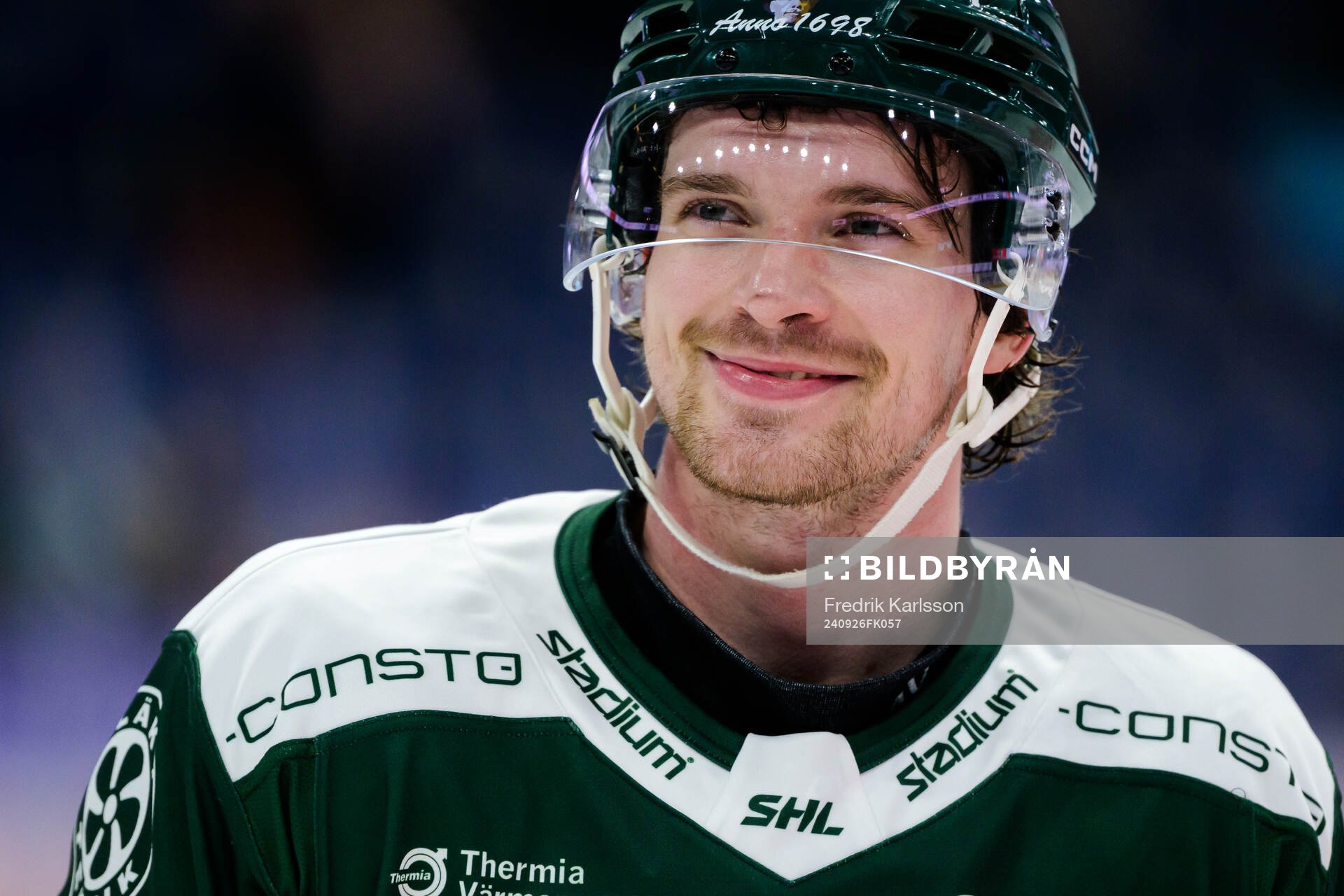 Färjestads Marian Studenic jublar
