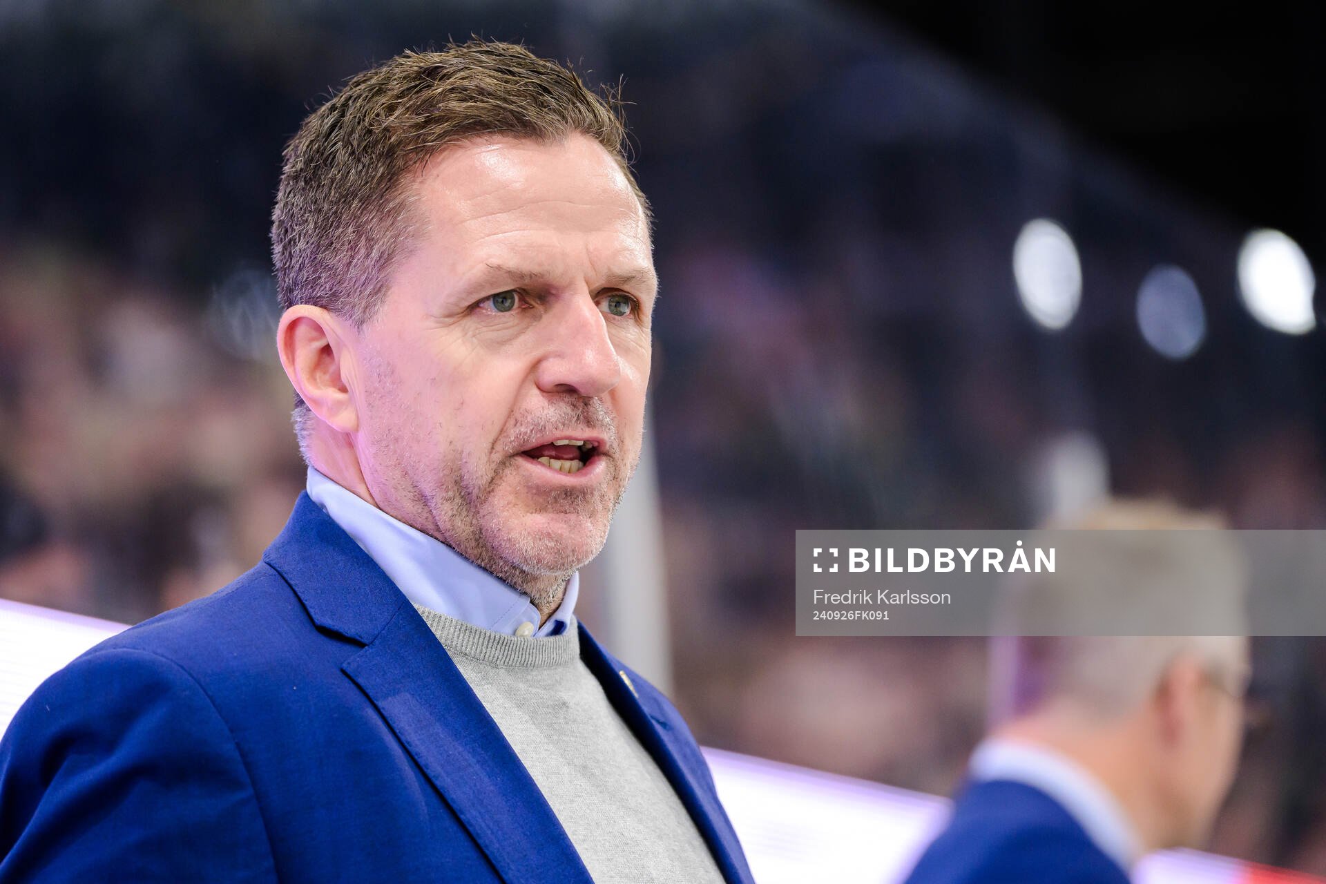 Färjestads assisterande tränare Thomas Rhodin