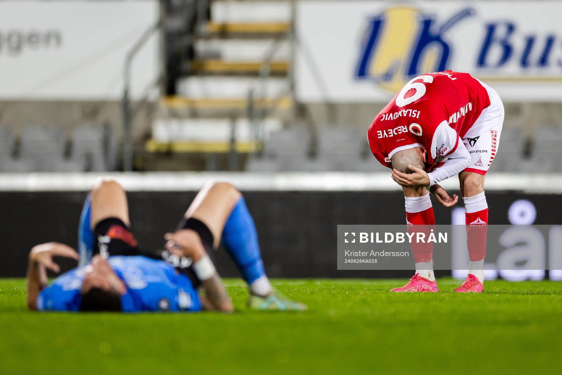 Kalmars Dino Islamovic deppar