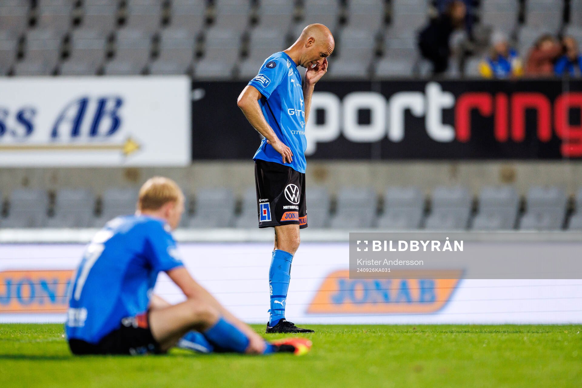 Halmstads Andreas Johansson deppar