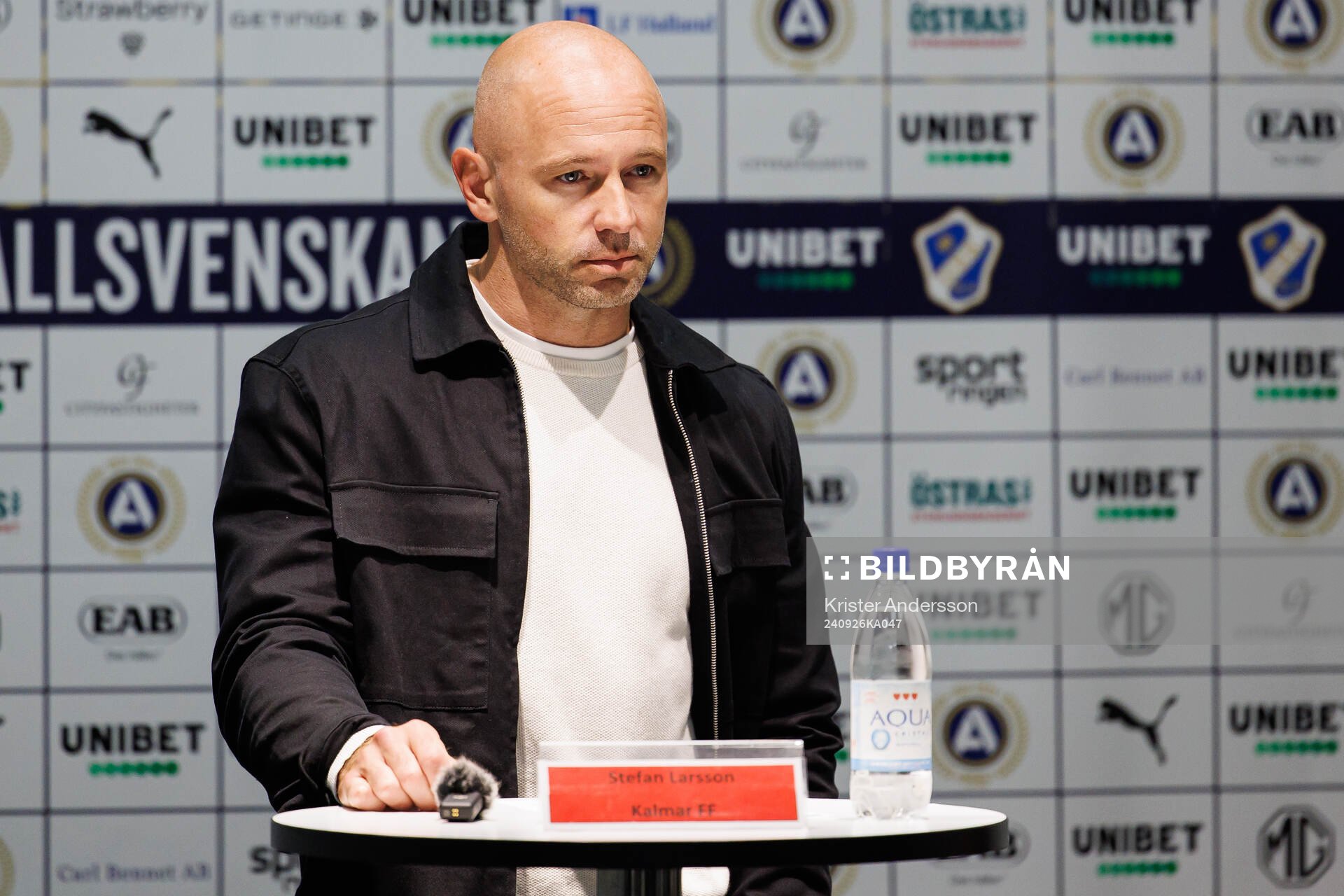 Kalmars tränare Stefan Larsson