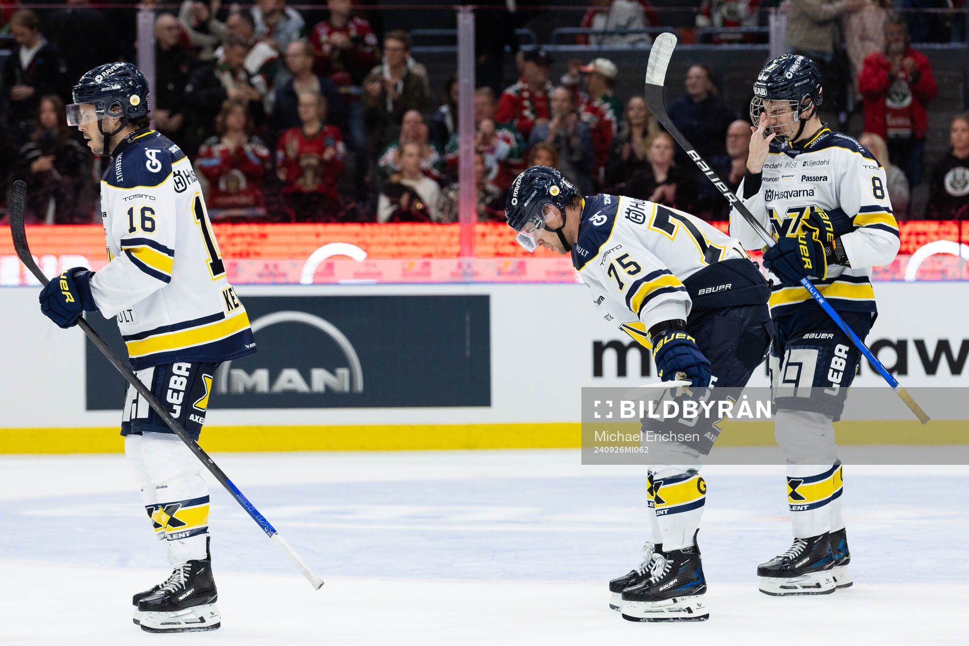 HV71s spelare deppar