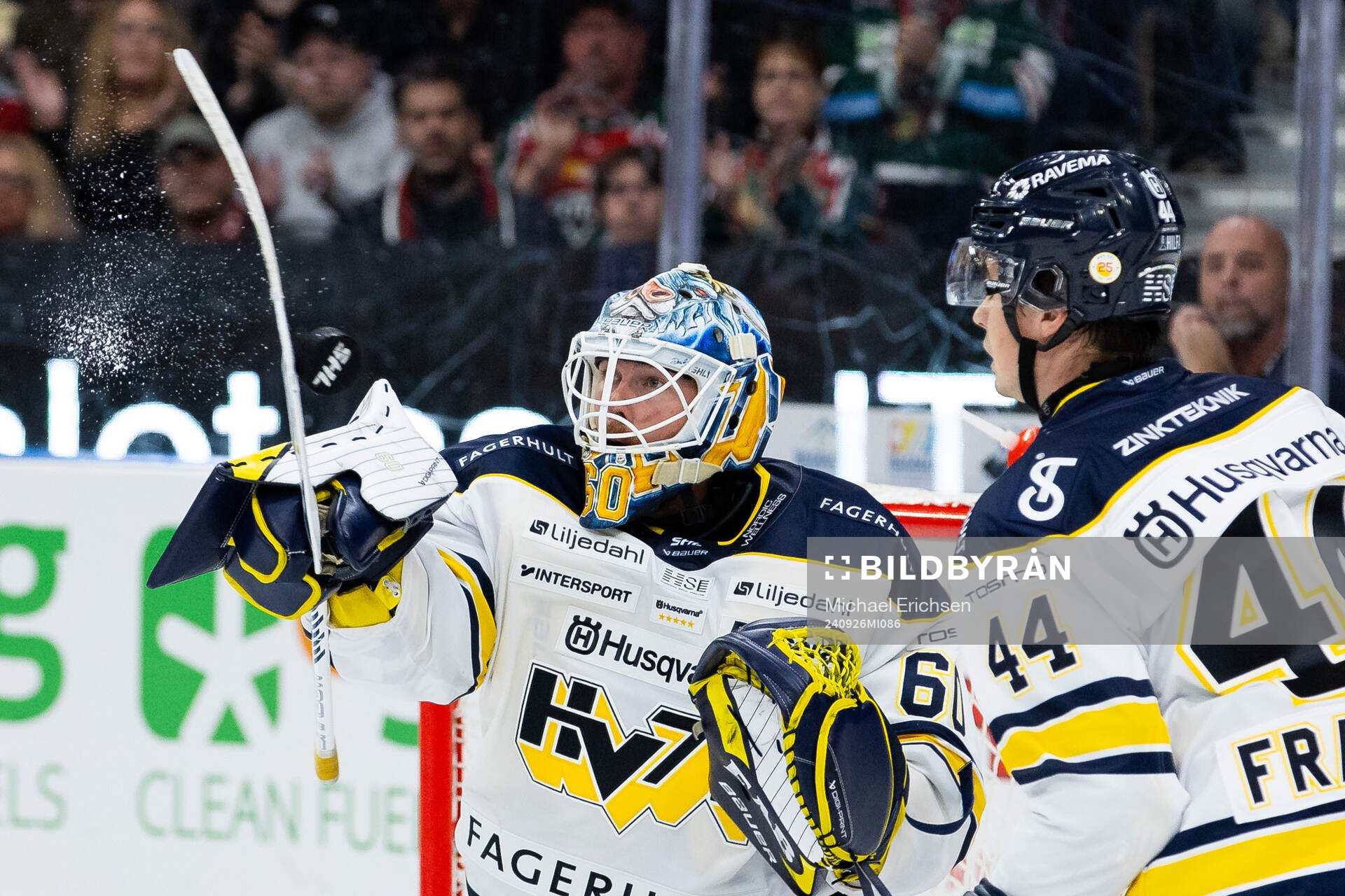 HV71s målvakt Hugo Alnefelt