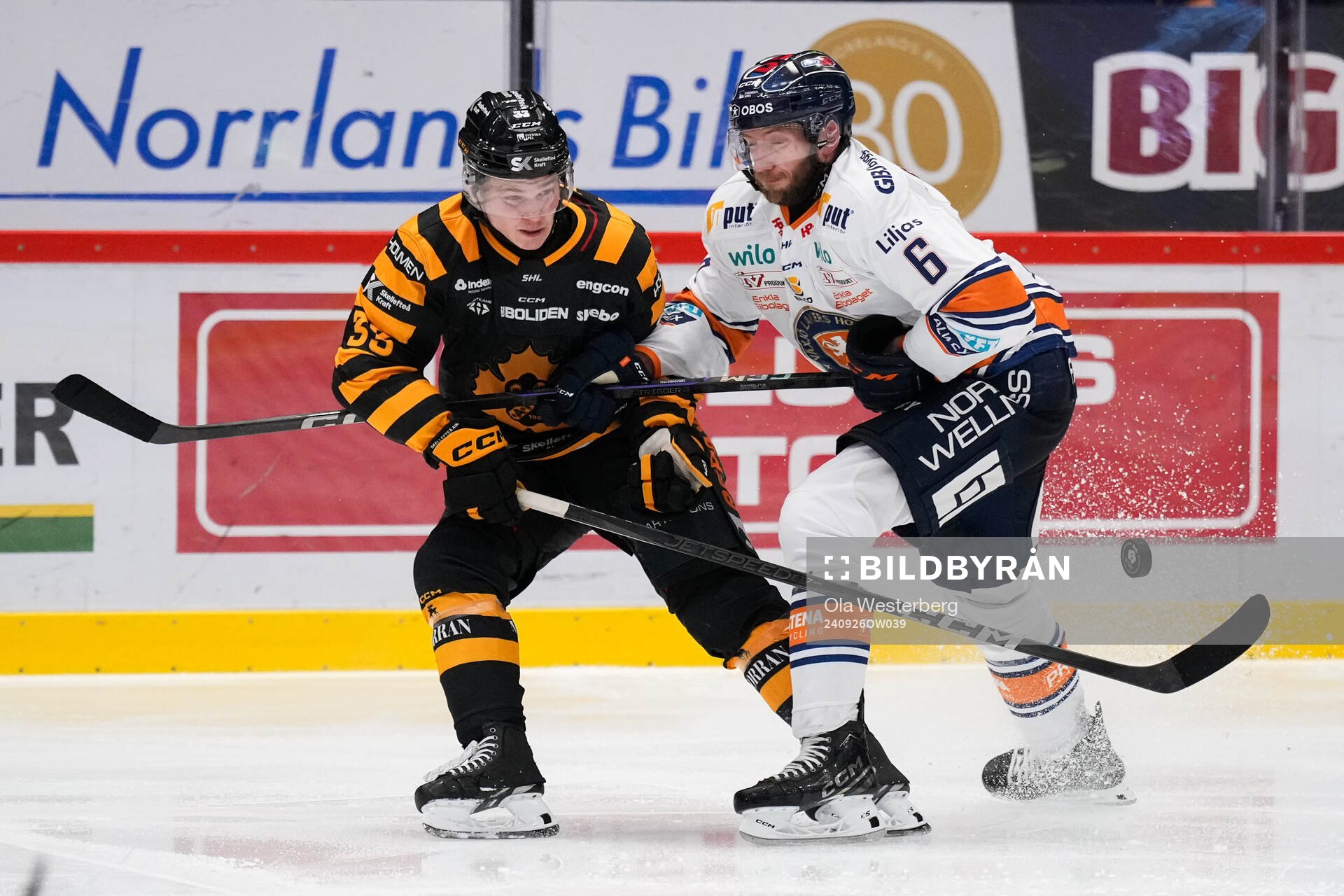 Skellefteås Zeb Forsfjäll och Växjös Petter Granberg