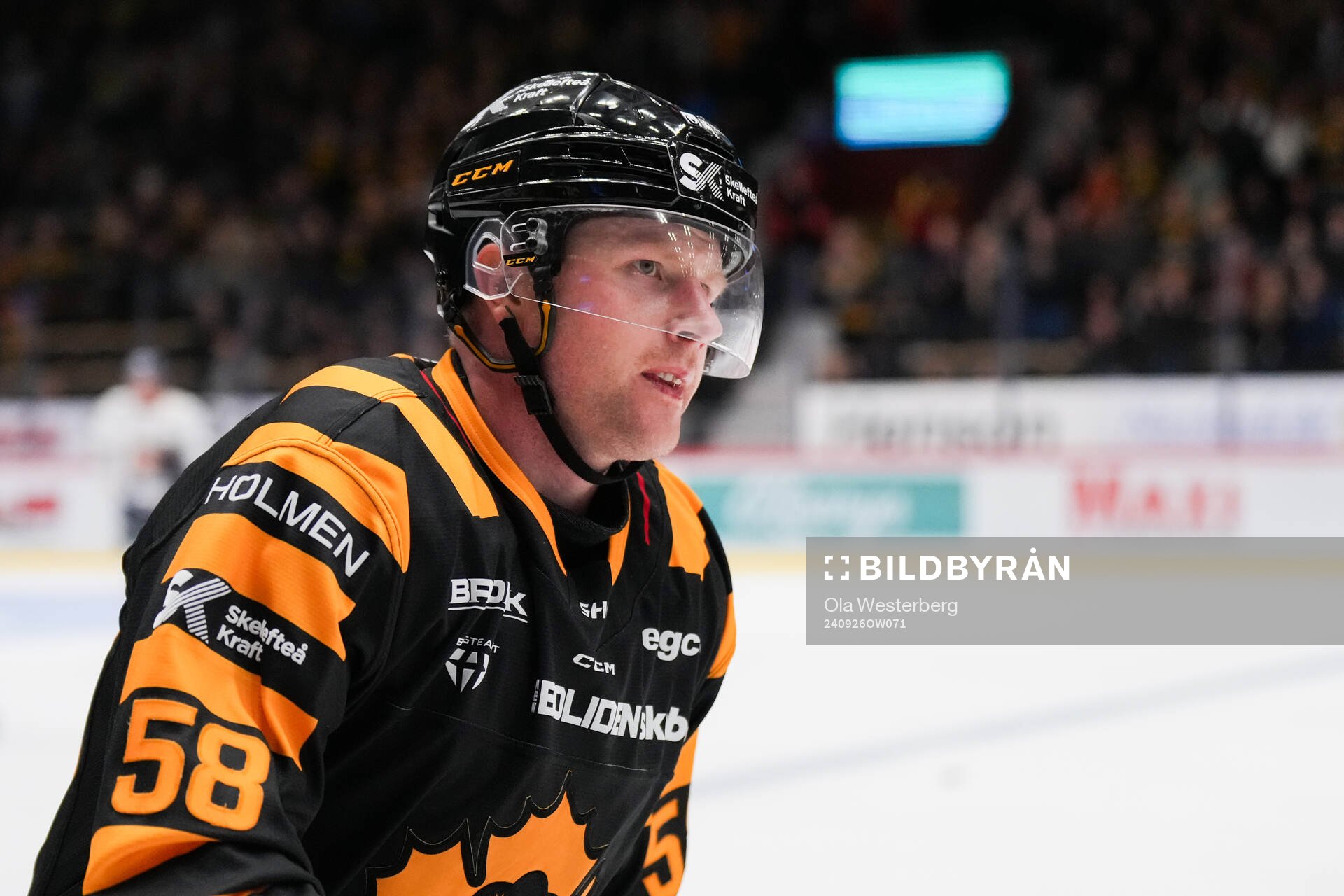 Skellefteås Oskar Nilsson jublar