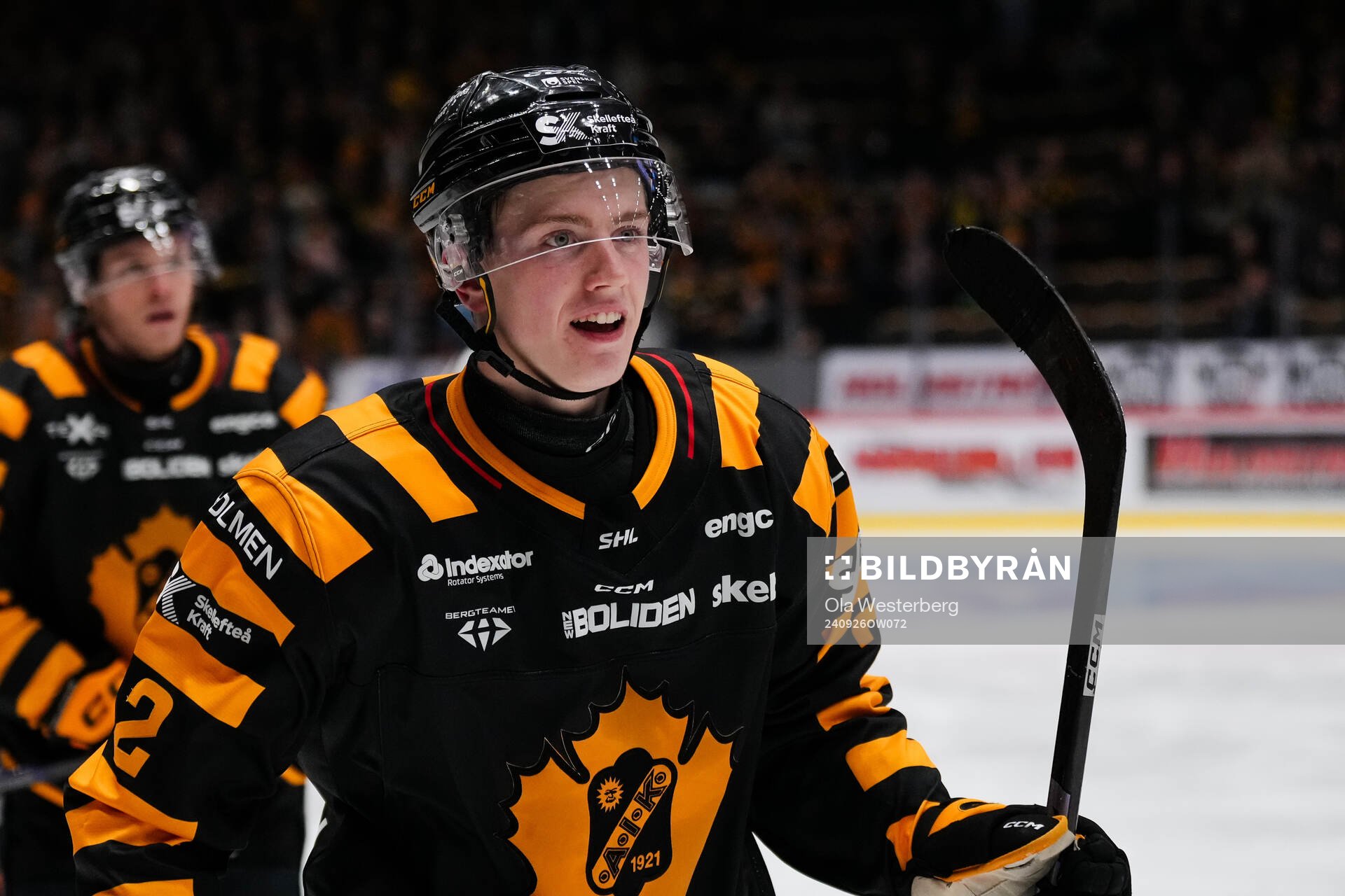 Skellefteås Leo Sundqvist jublar
