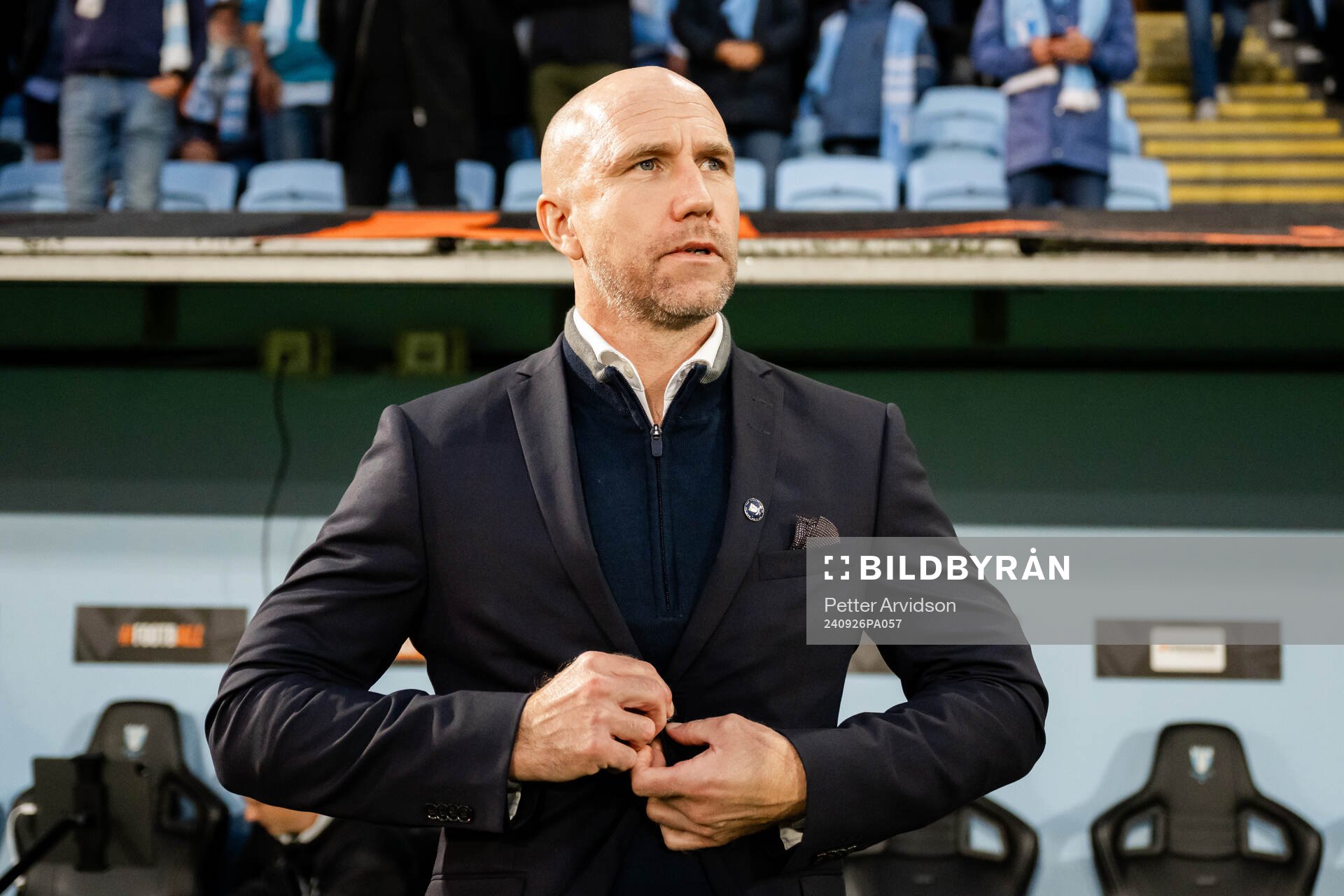 Head coach Henrik Rydström of Malmö FF