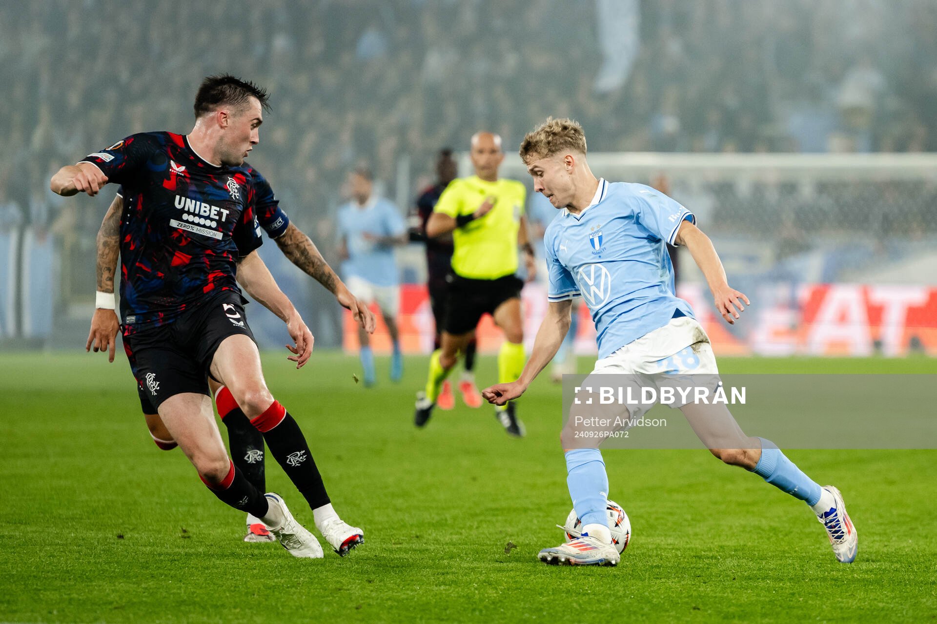 Hugo Bolin of Malmö FF