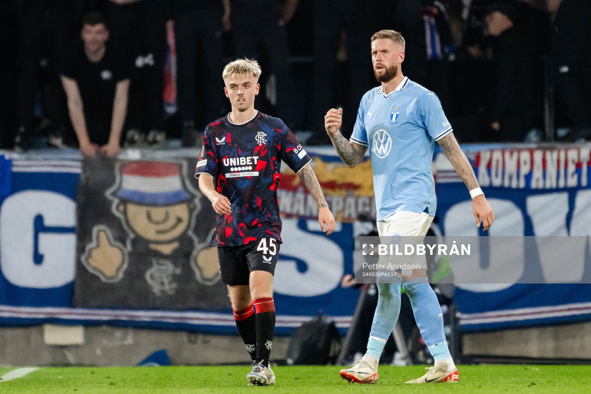 Pontus Jansson of Malmö FF looks dejected