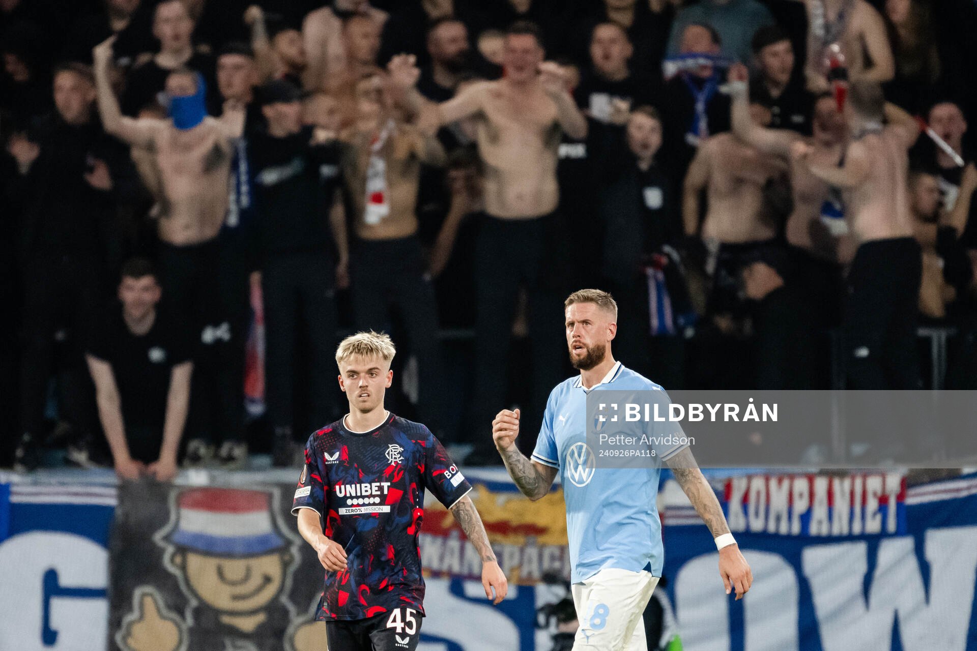 Pontus Jansson of Malmö FF looks dejected