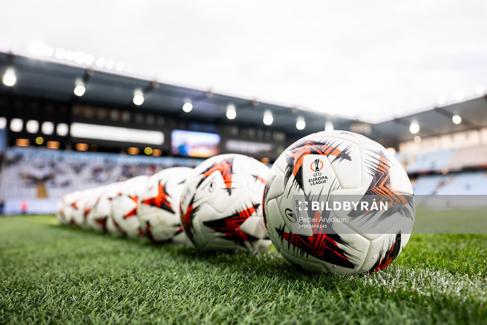 The official matchball of UEFA Europa League