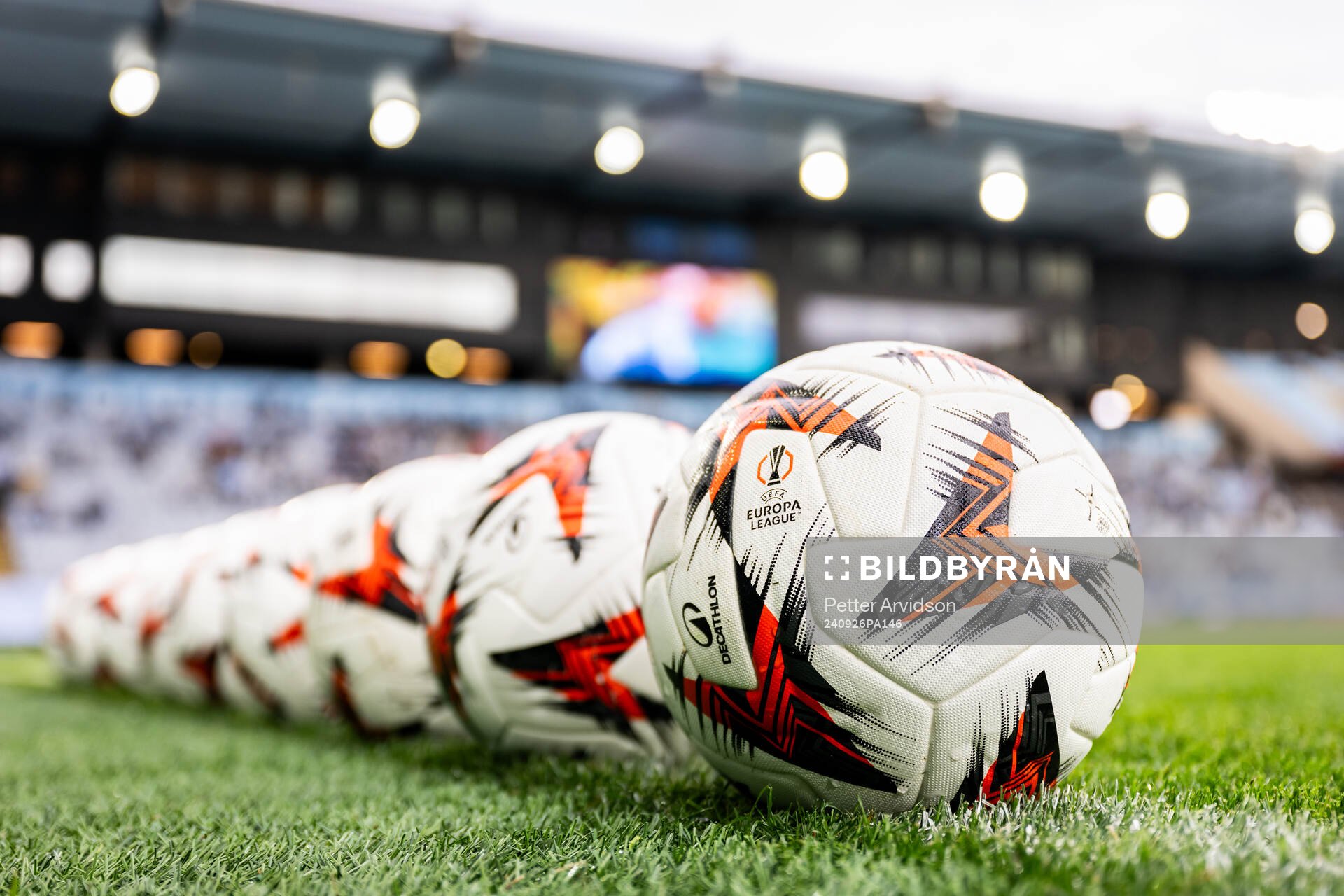 The official matchball of UEFA Europa League