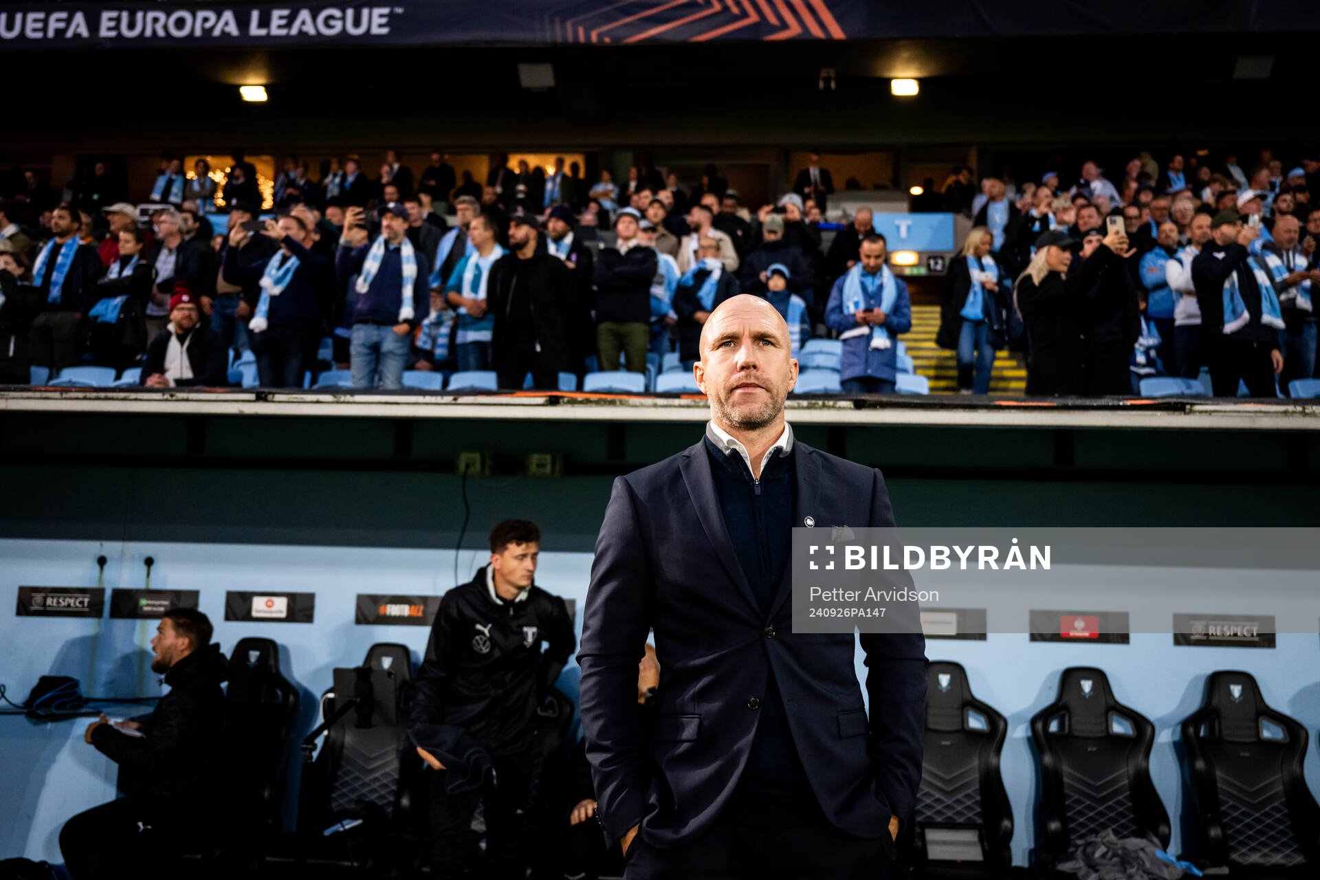 Head coach Henrik Rydström of Malmö FF