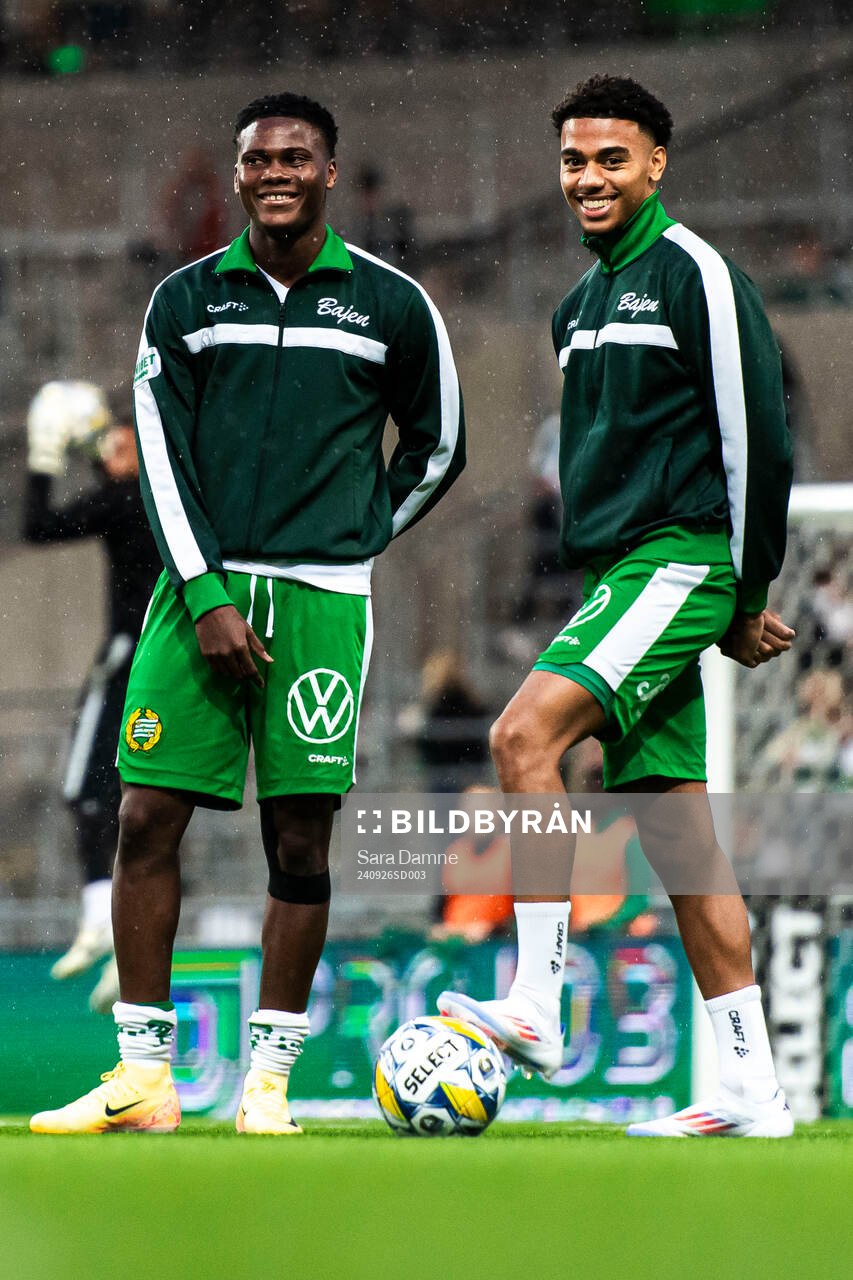 Hammarbys Divine Teah och Sebastian Clemmensen