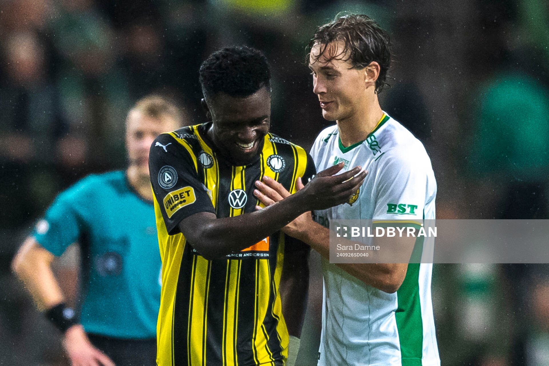 Häckens Zeidane Inoussa och Hammarbys Hampus Skoglund