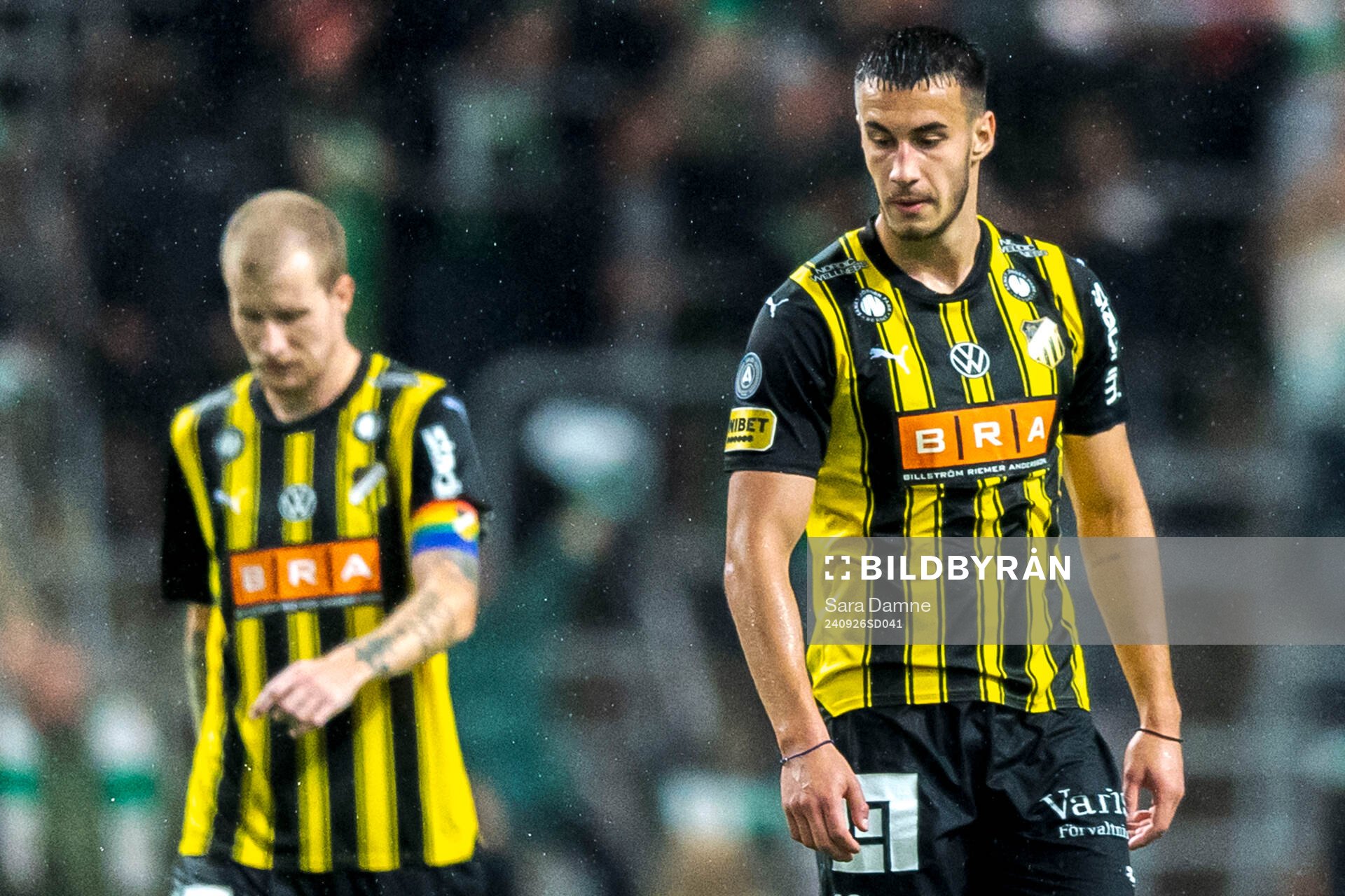 Häckens Srdjan Hrstic deppar