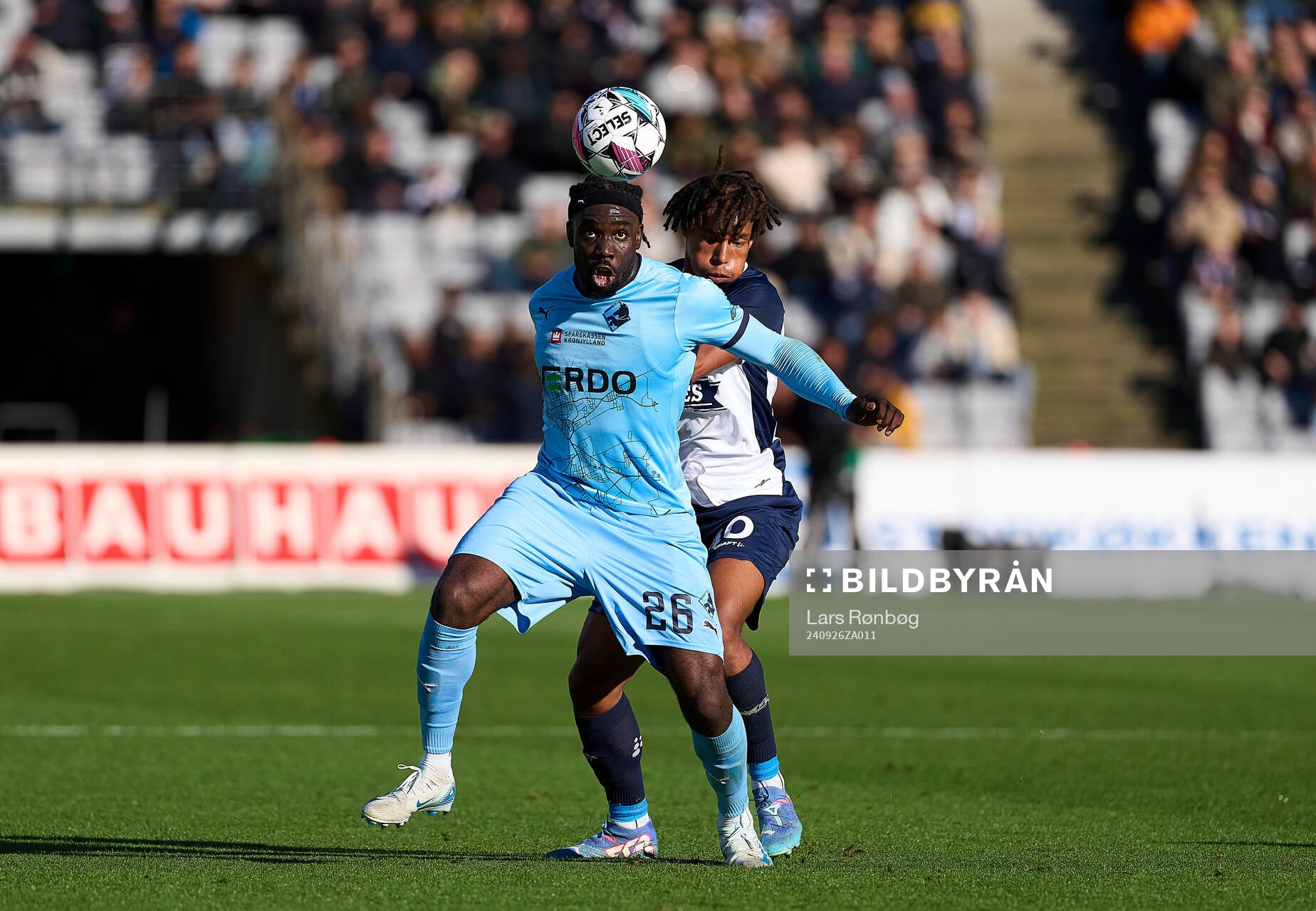 AGF Aarhus, DENMARK - SEPTEMBER 28: Florian Danho of