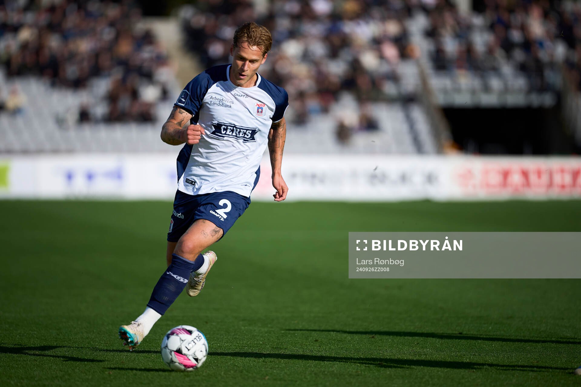 AGF Aarhus, DENMARK - SEPTEMBER 28: Felix Beijmo of AGF