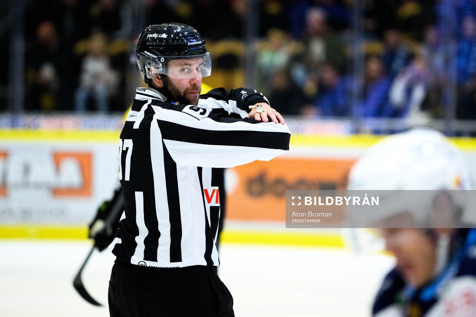 Linjedomare Filip Löwgren