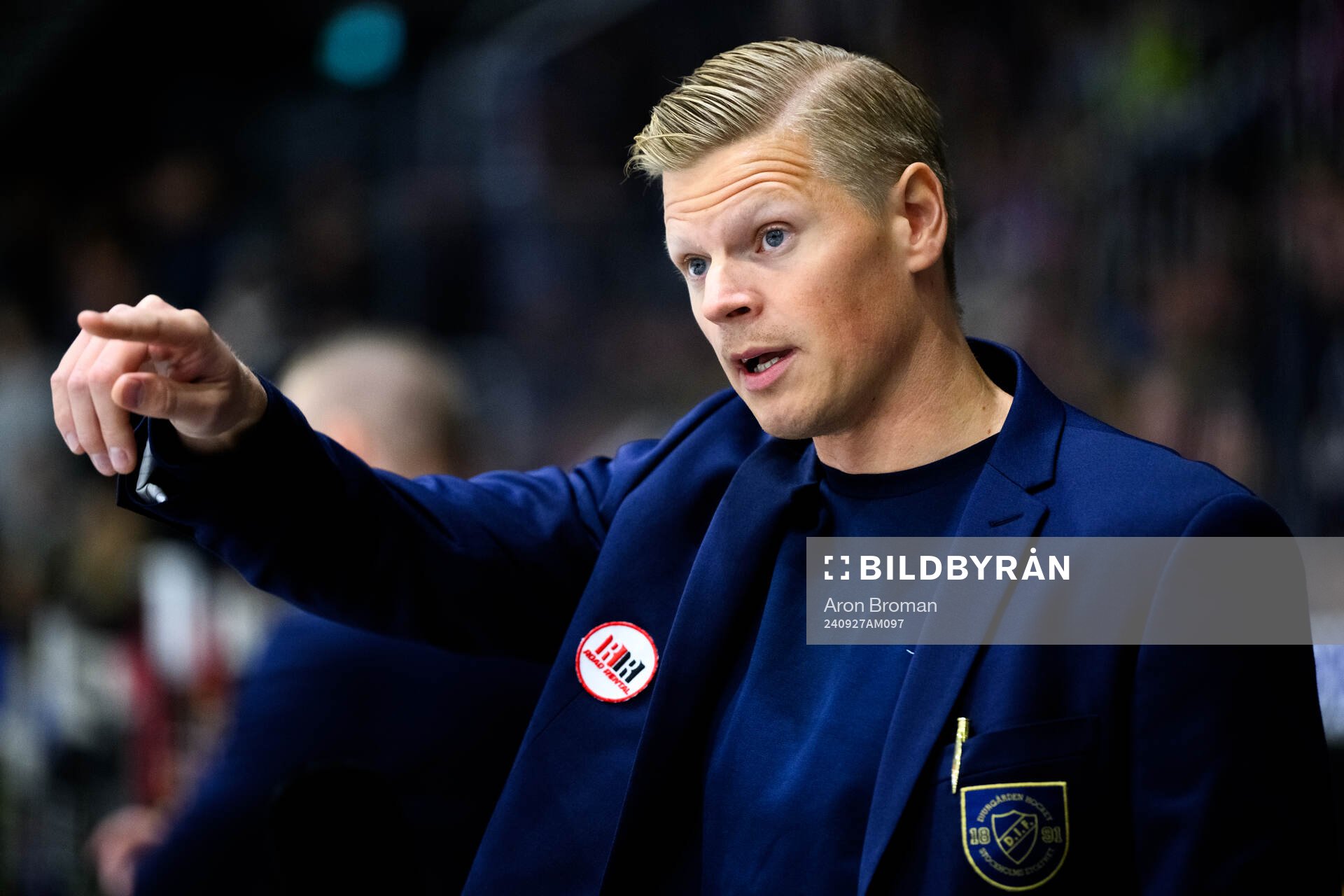 Djurgårdens assisterande tränare Patrik Andersson