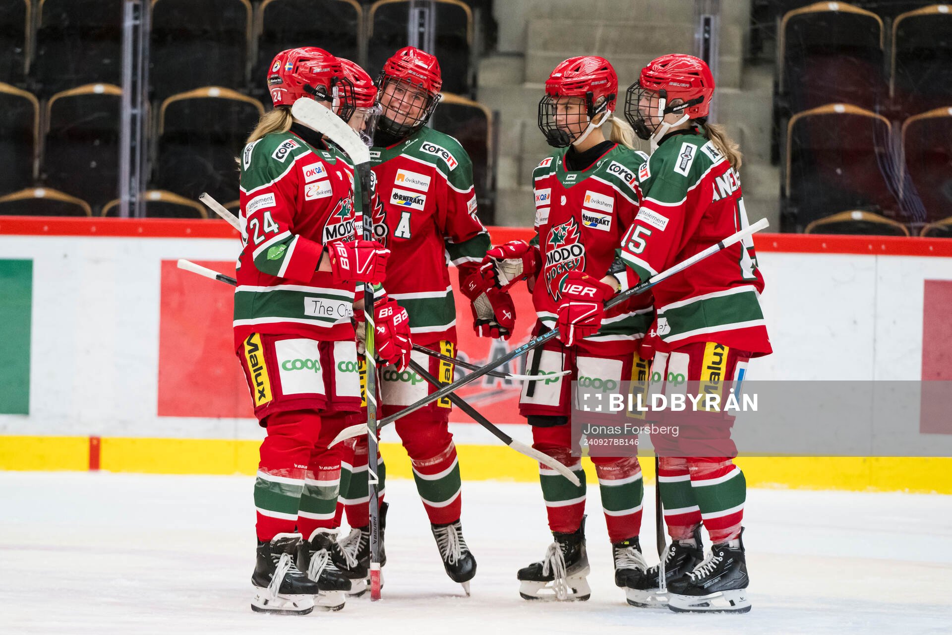 Modos Maja Grundström, Mira Hallin,Ebba Hedqvist och