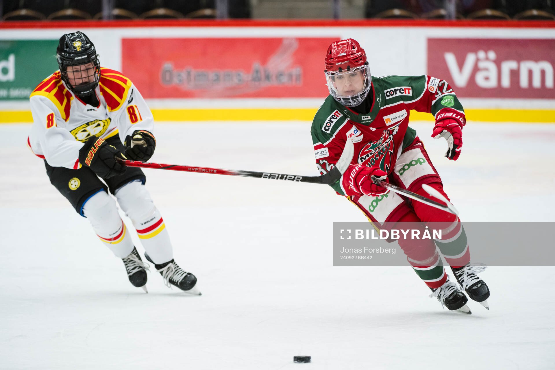Brynäs Anna Brenkle och Modos Mariam El-Mahmadi