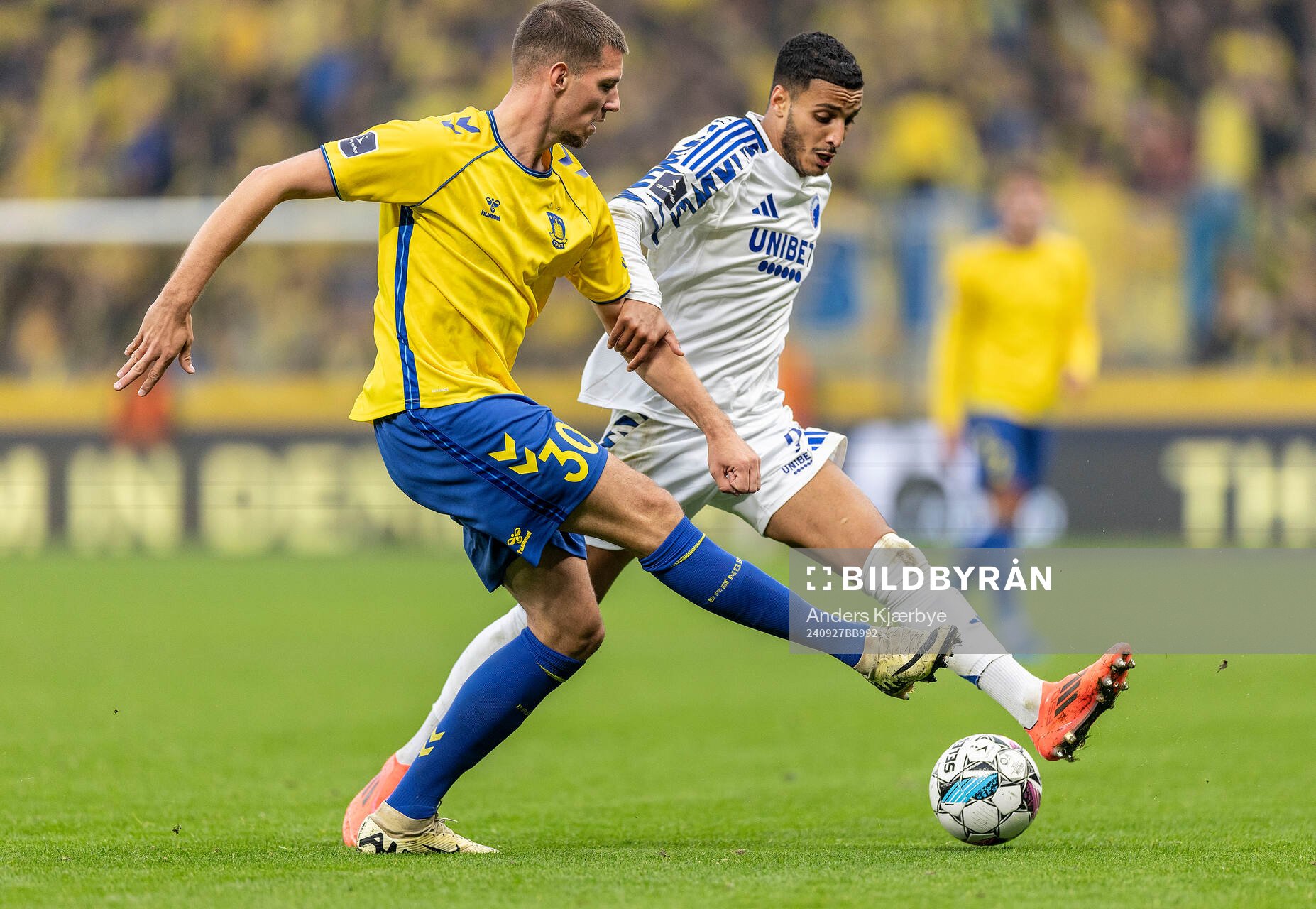 27.10.2024 - 3F Superliga at Brondby Stadium - Brondby IF