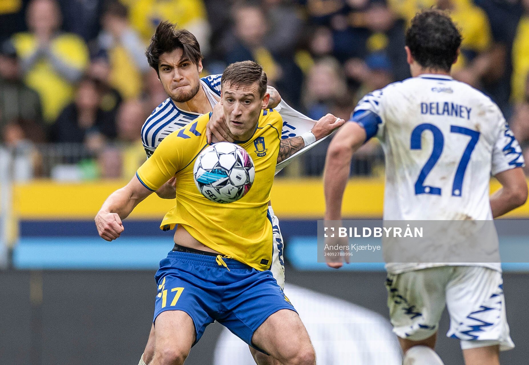 27.10.2024 - 3F Superliga at Brondby Stadium - Brondby IF