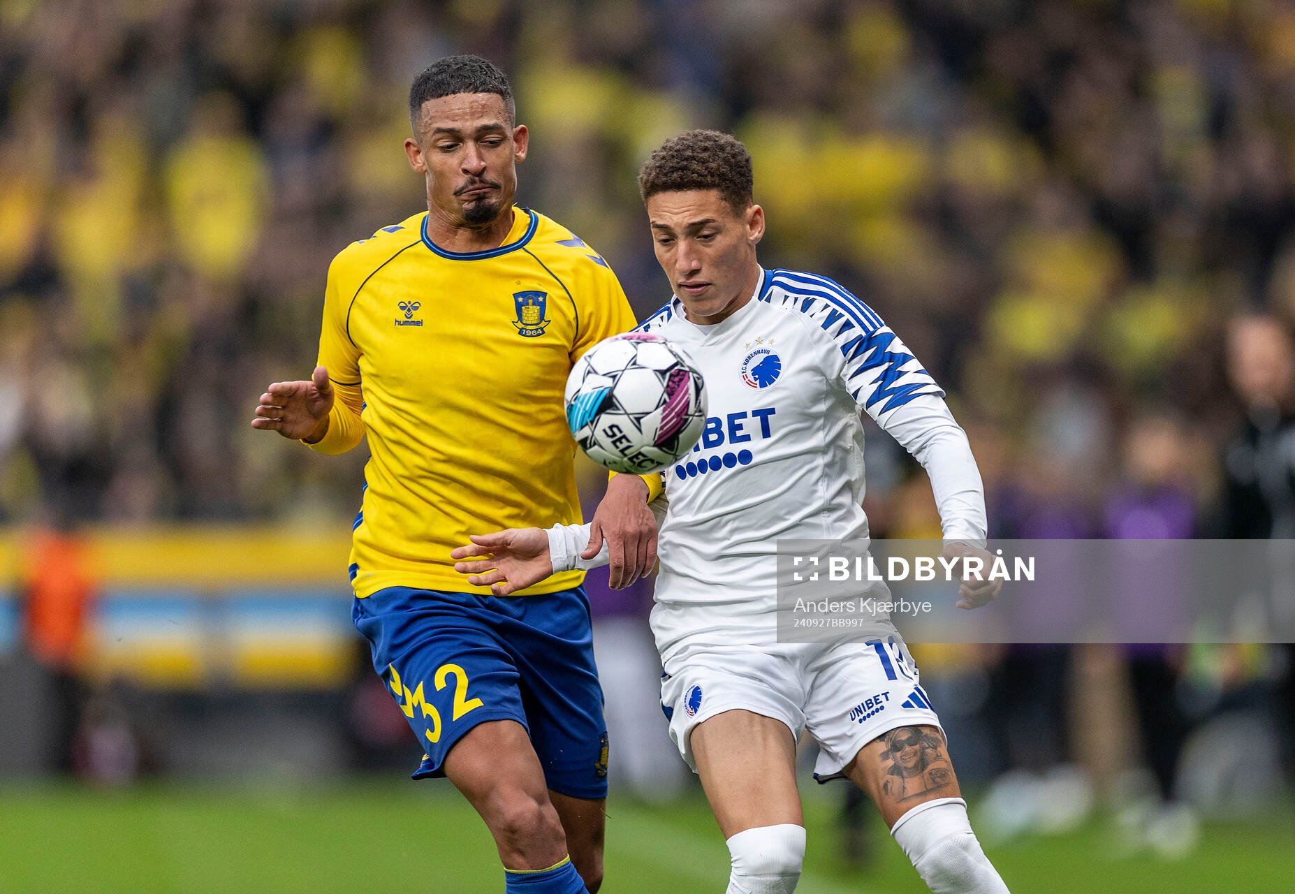 27.10.2024 - 3F Superliga at Brondby Stadium - Brondby IF
