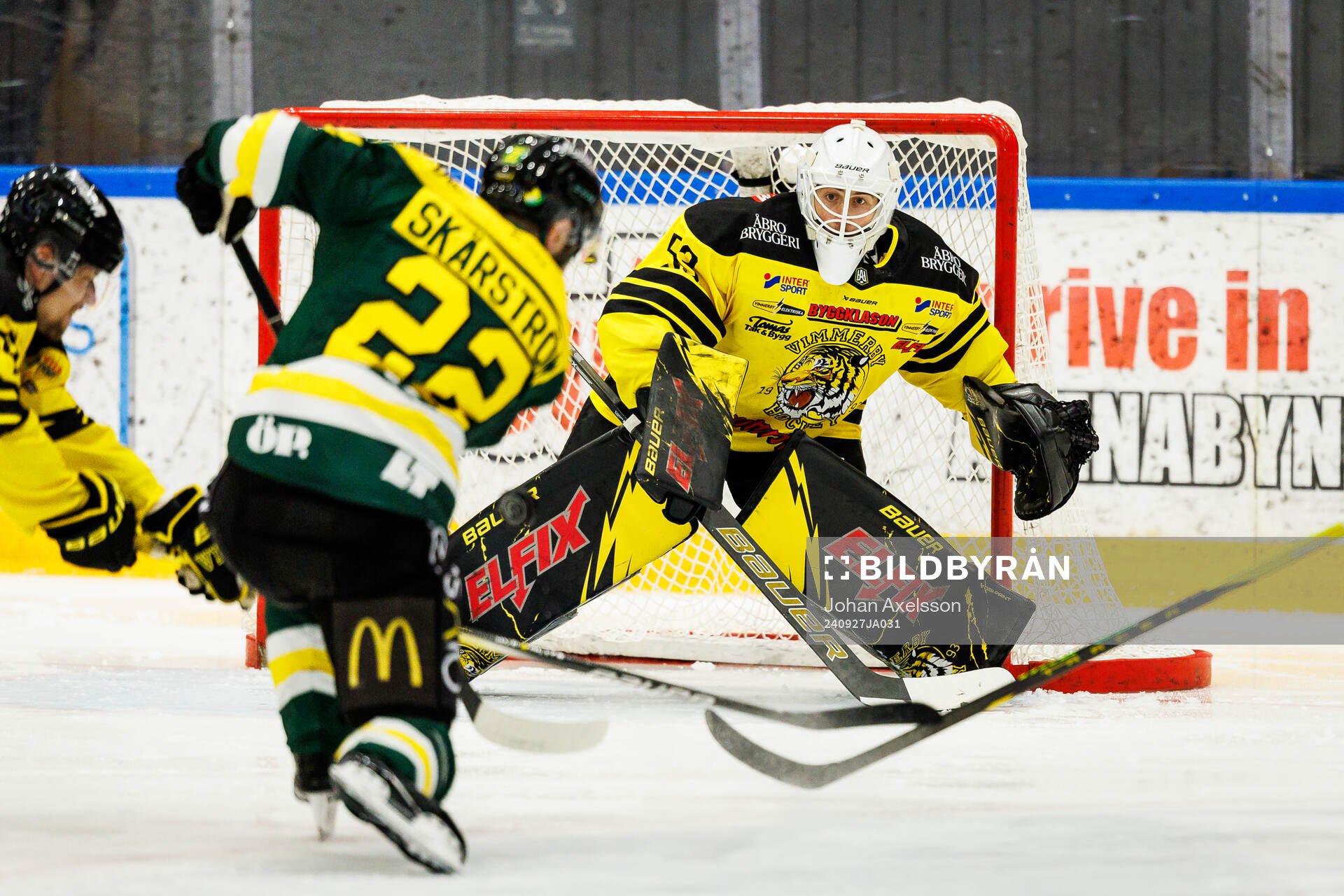 Vimmerbys målvakt Claes Endre