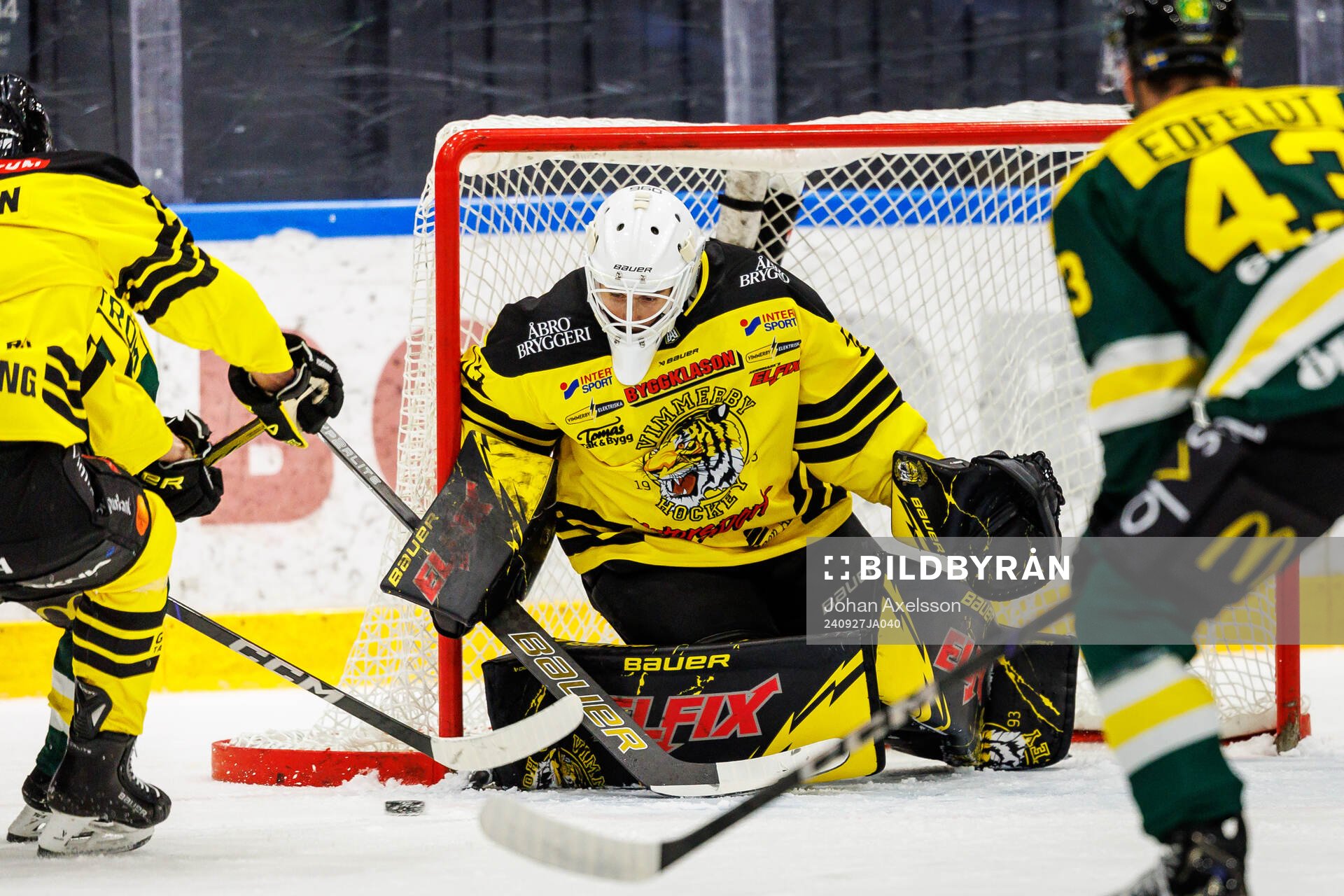 Vimmerbys målvakt Claes Endre