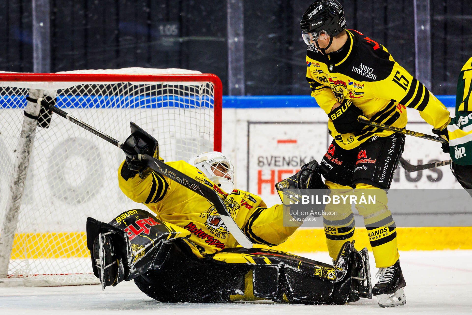 Vimmerbys målvakt Claes Endre