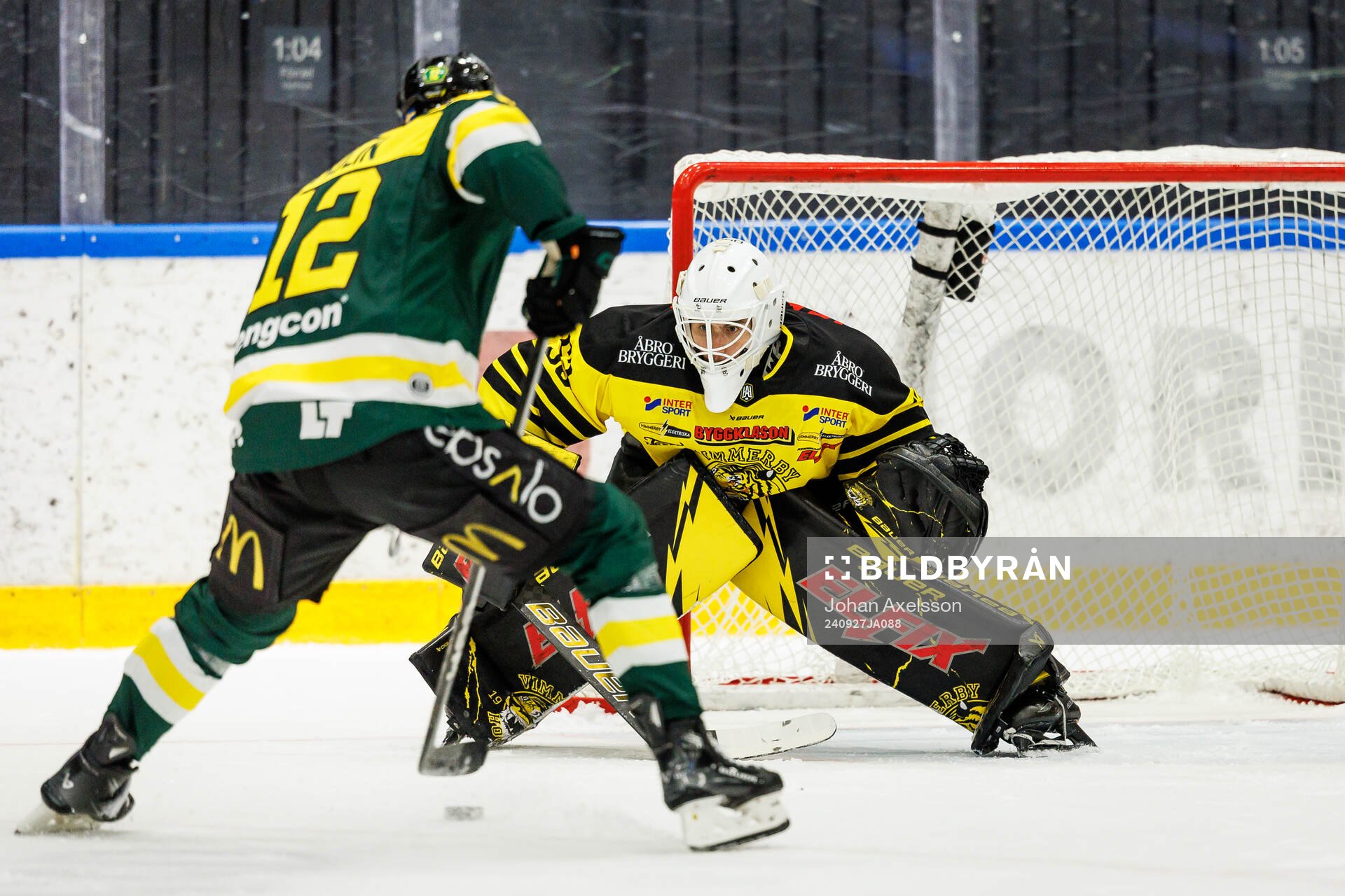 Vimmerbys målvakt Claes Endre