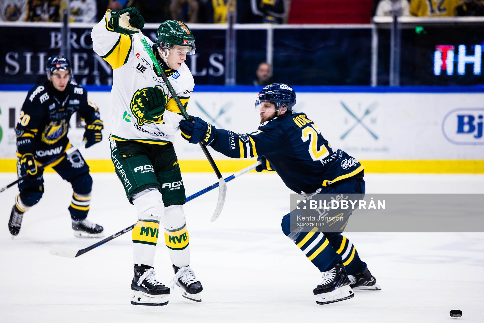 Björklövens Alfons Freij och Södertäljes Daniel Norbe