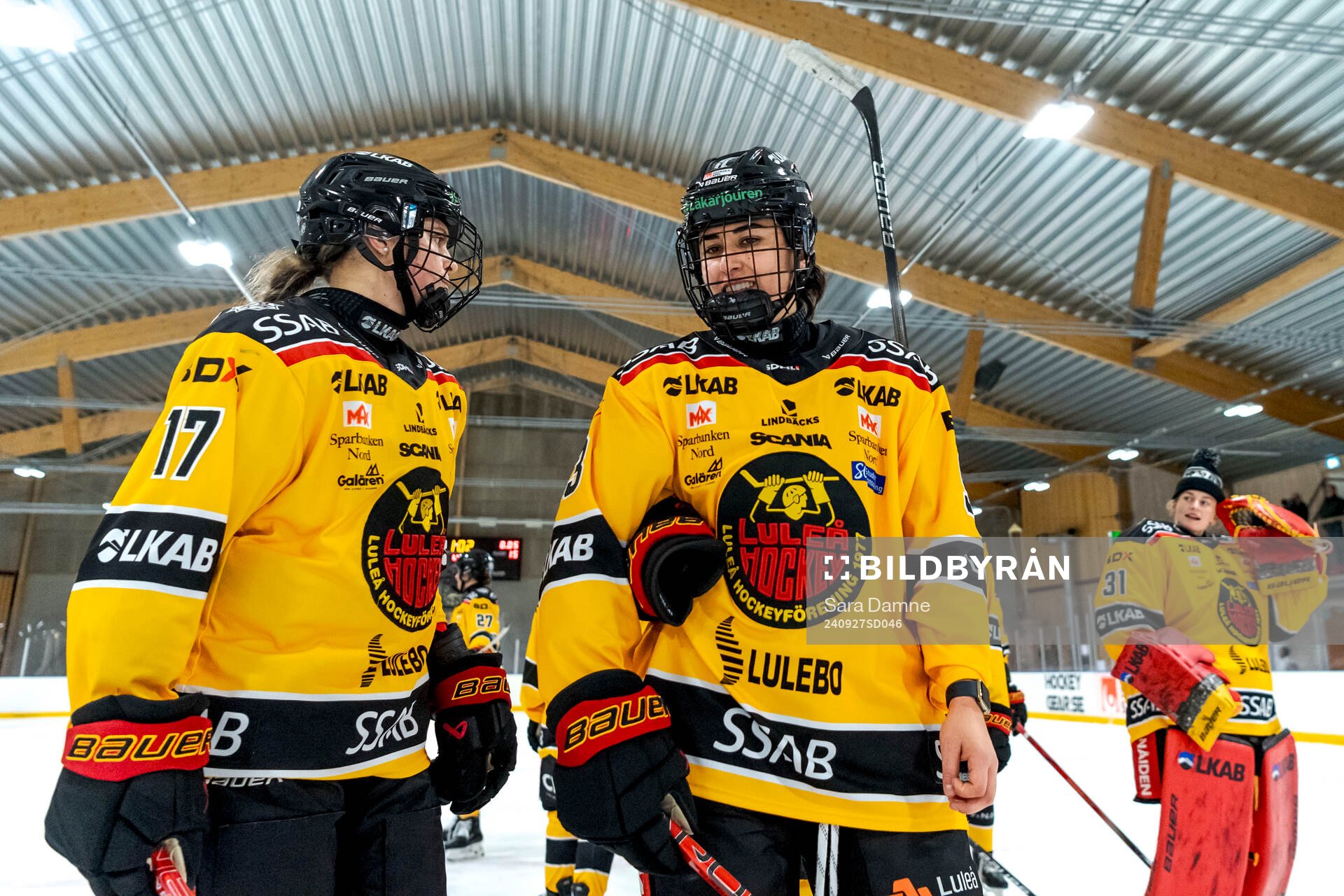 Luleås Erica Rieder och Nadia Mattivi