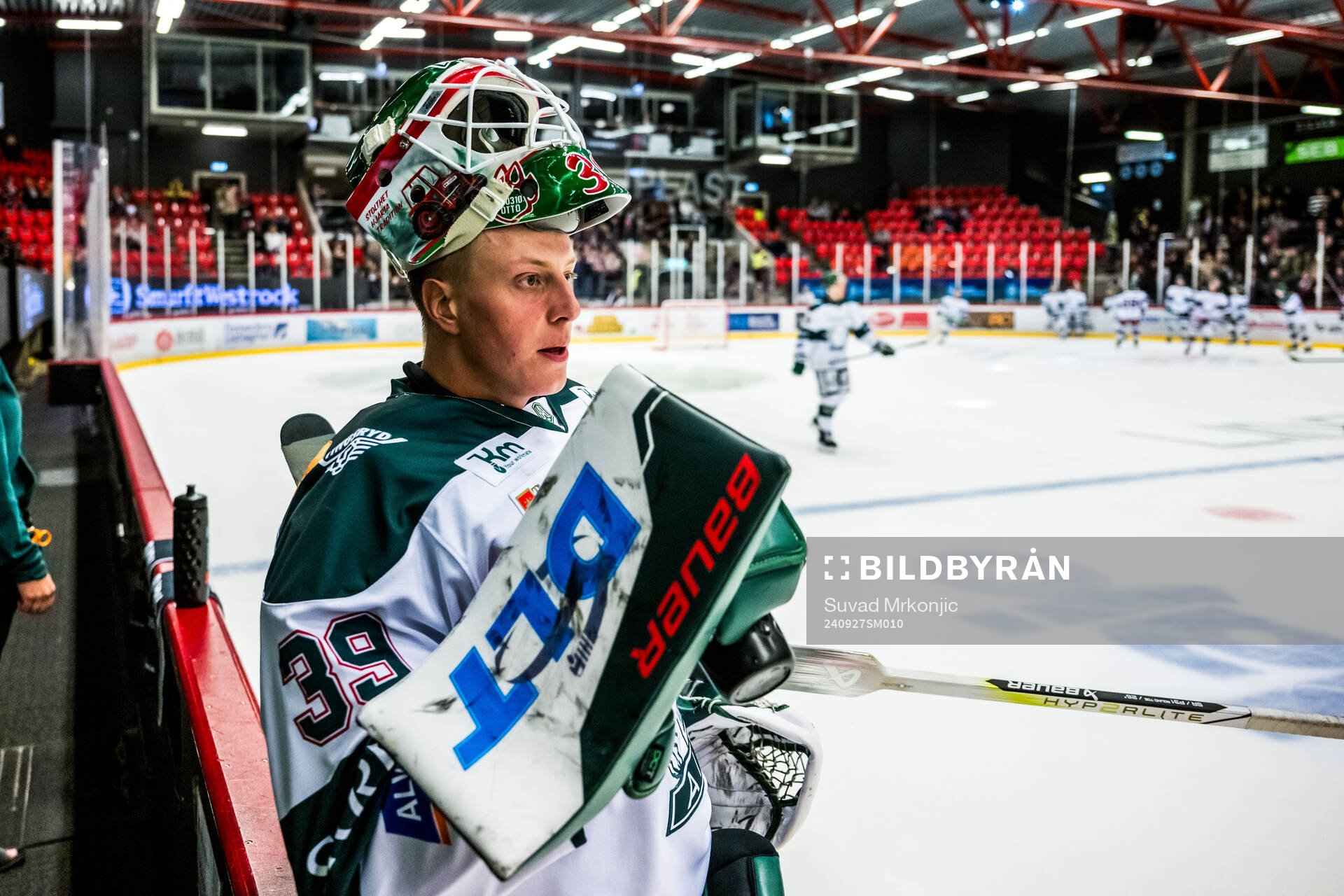 Tingsryds målvakt Emil Cederlund