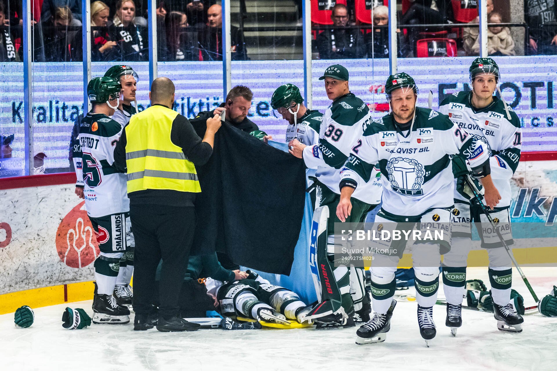Tingsryds Linus Hedman får vård