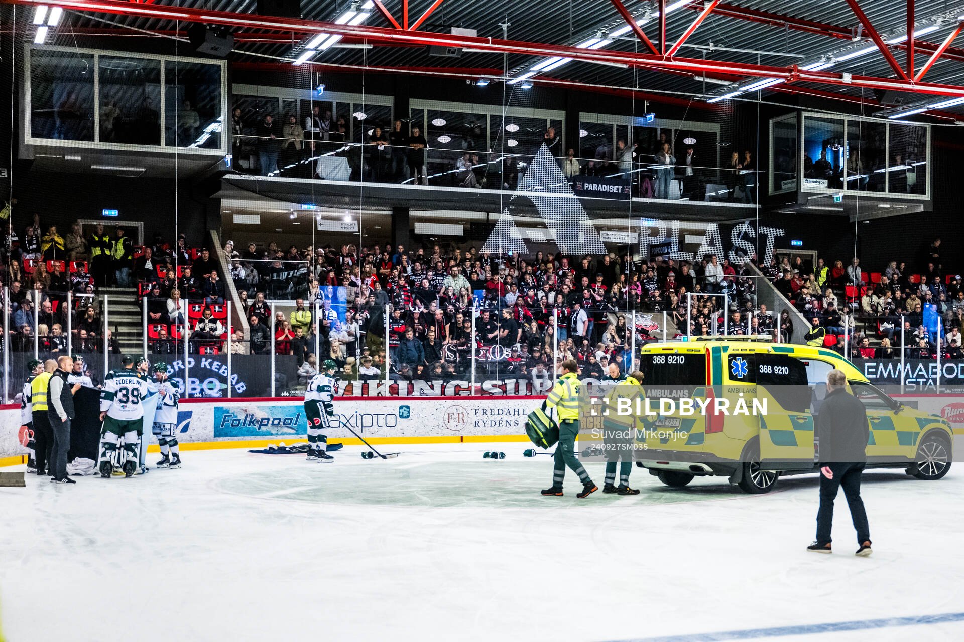 Tingsryds Linus Hedman får vård