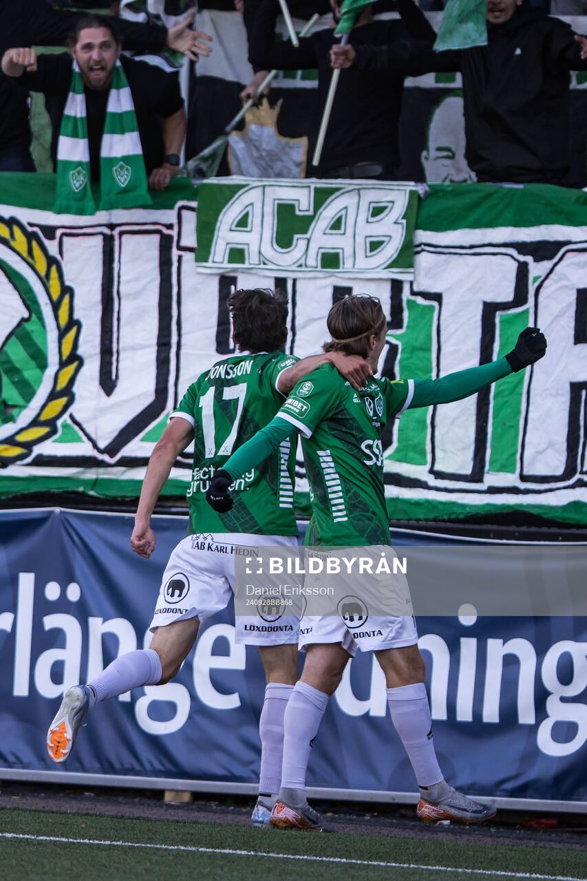 Brages Johan Arvidsson jublar