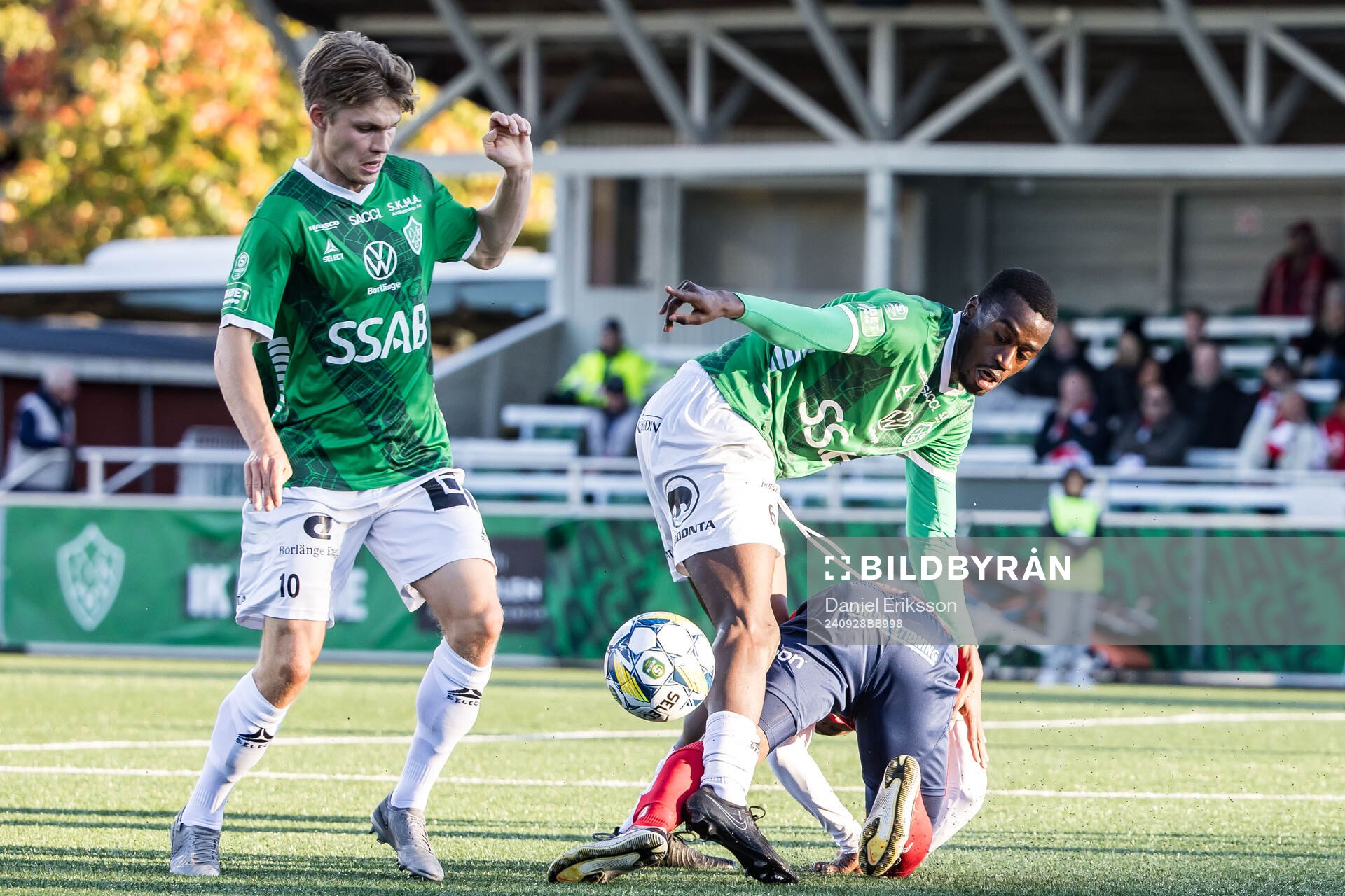 Brages Gustav Berggren och Adil Titi