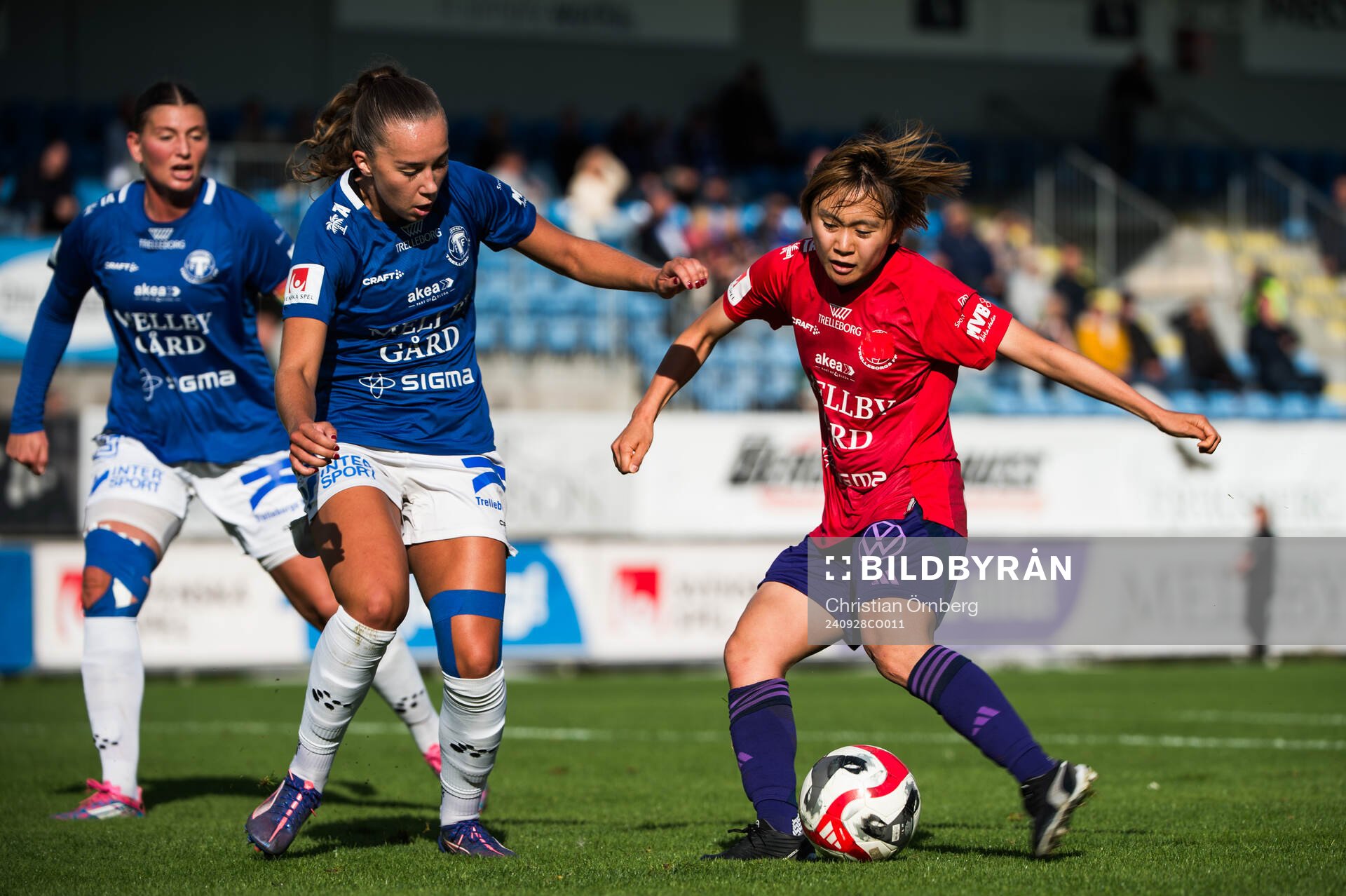 Trelleborgs Athinna Persson Lundgren och Djurgårdens