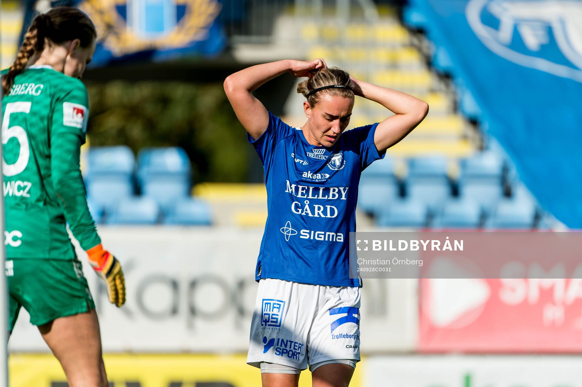 Trelleborgs Ida Garmfors deppar