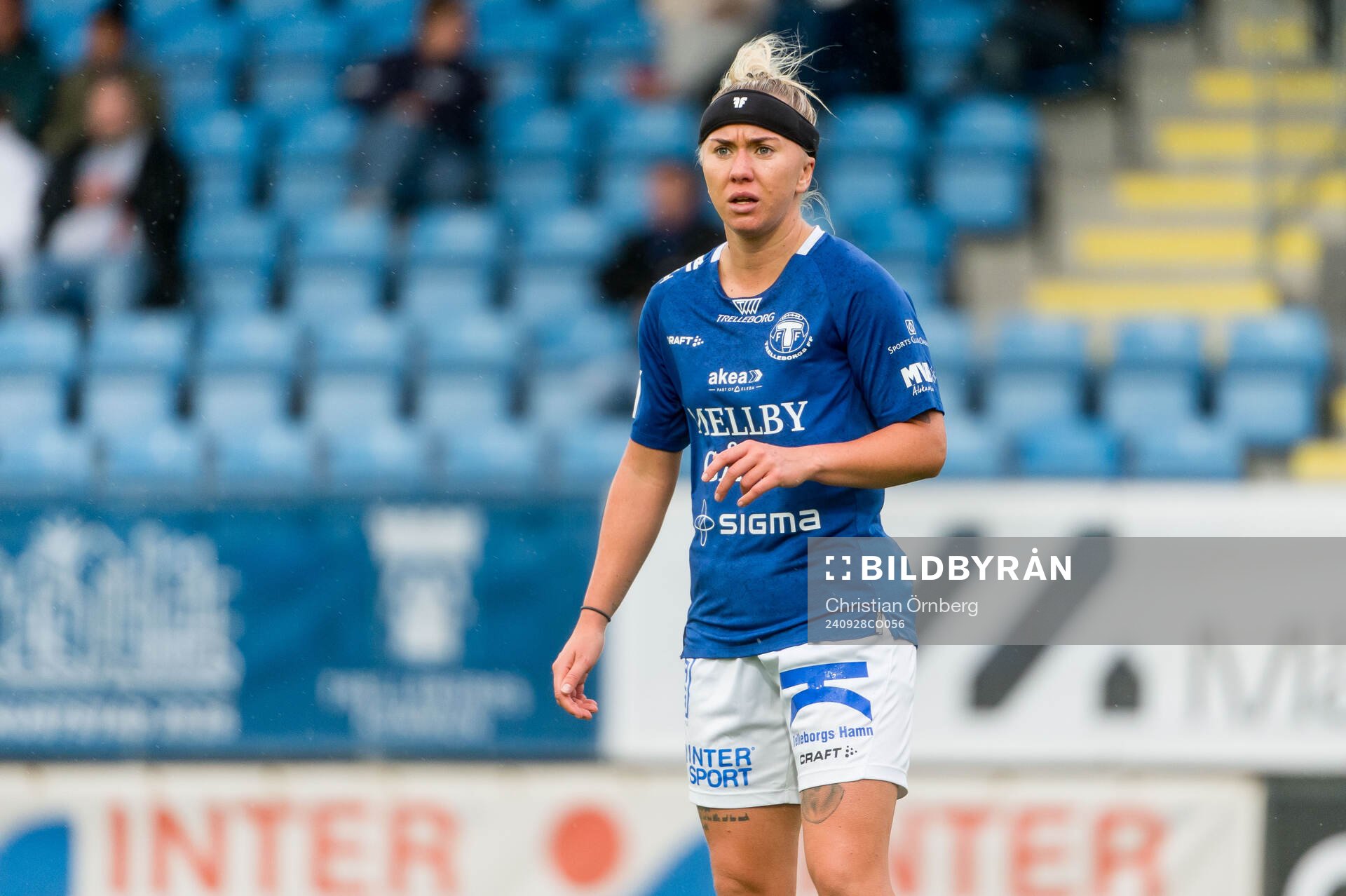 Trelleborgs Linnea Prambrant deppar