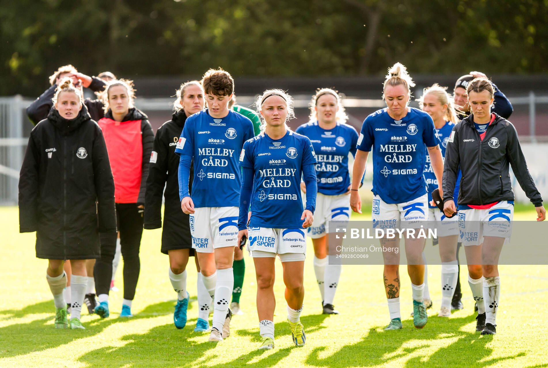 Trelleborgs spelare deppar
