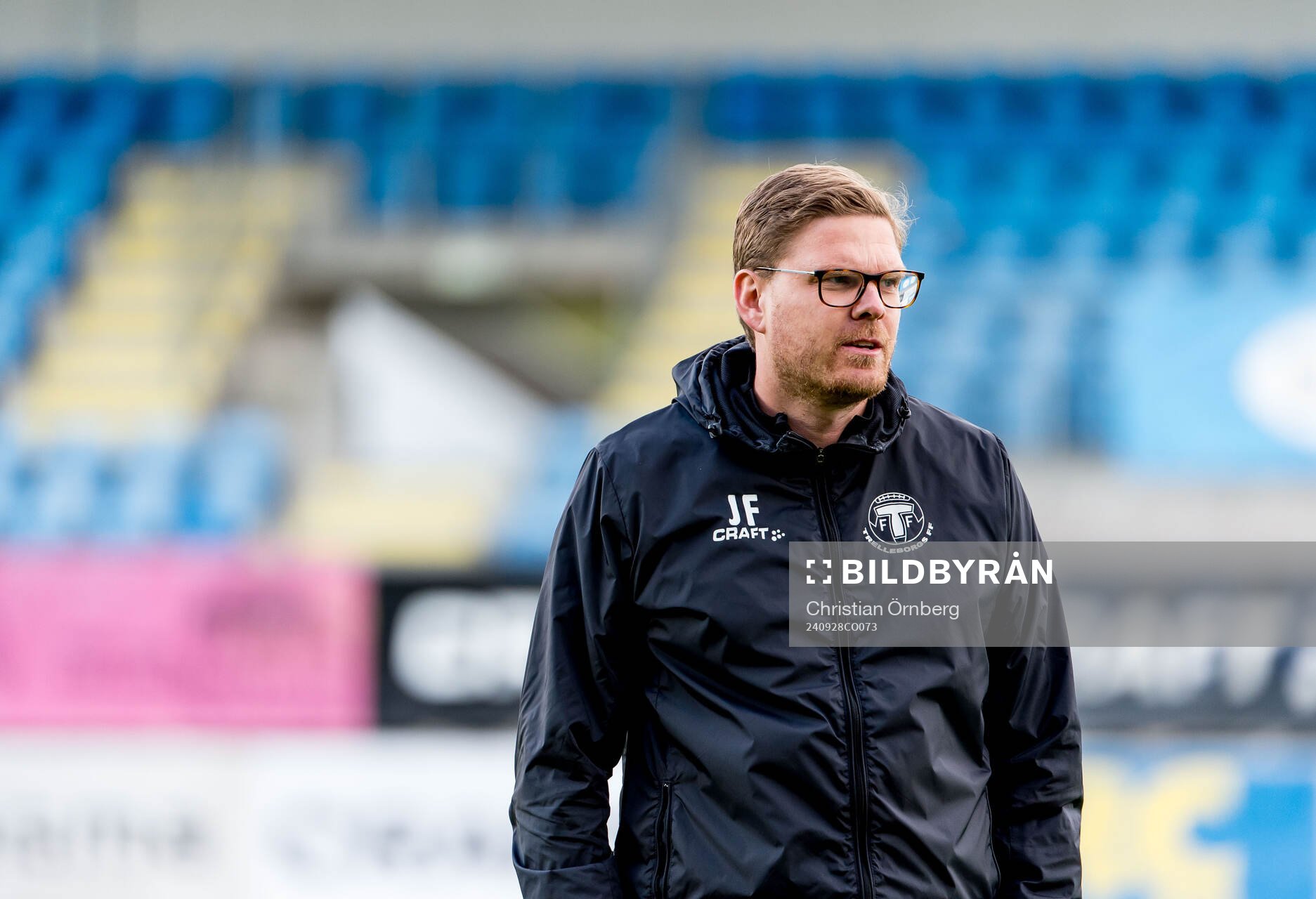 Trelleborgs tränare Joakim Felldin