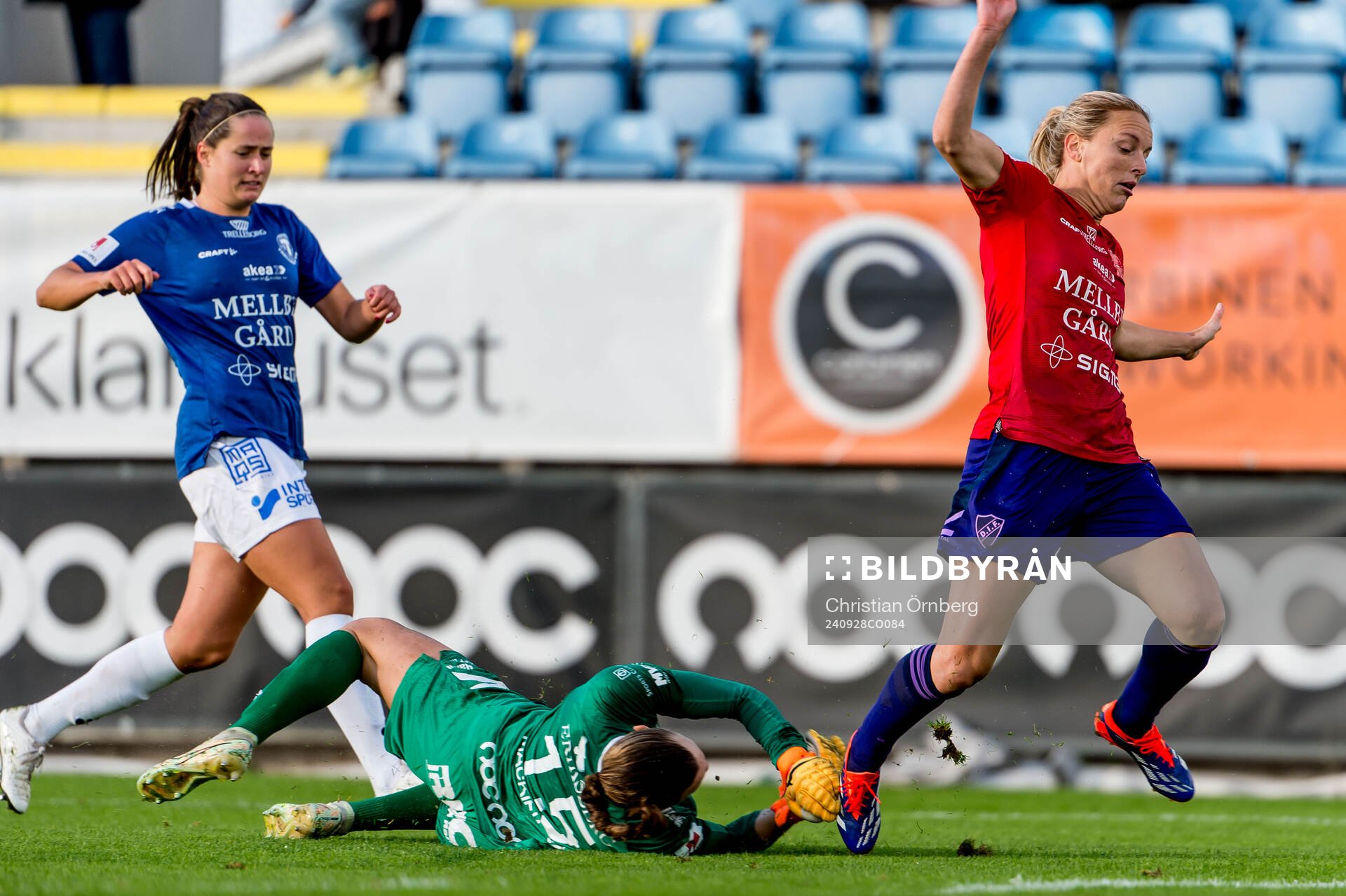 Trelleborgs målvakt Halle Elizabeth Mackiewicz och