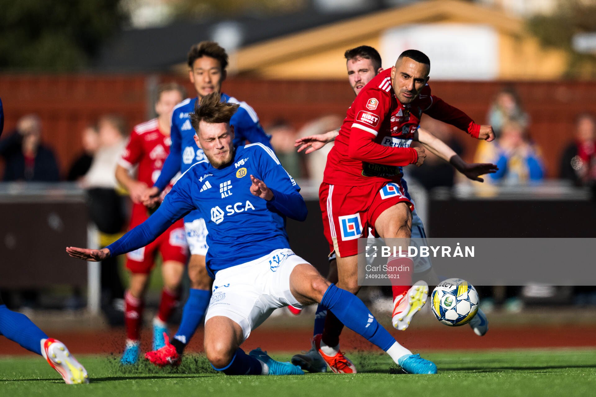 GIF Sundsvalls Ludvig Svanberg och Skövde AIKs Sargon