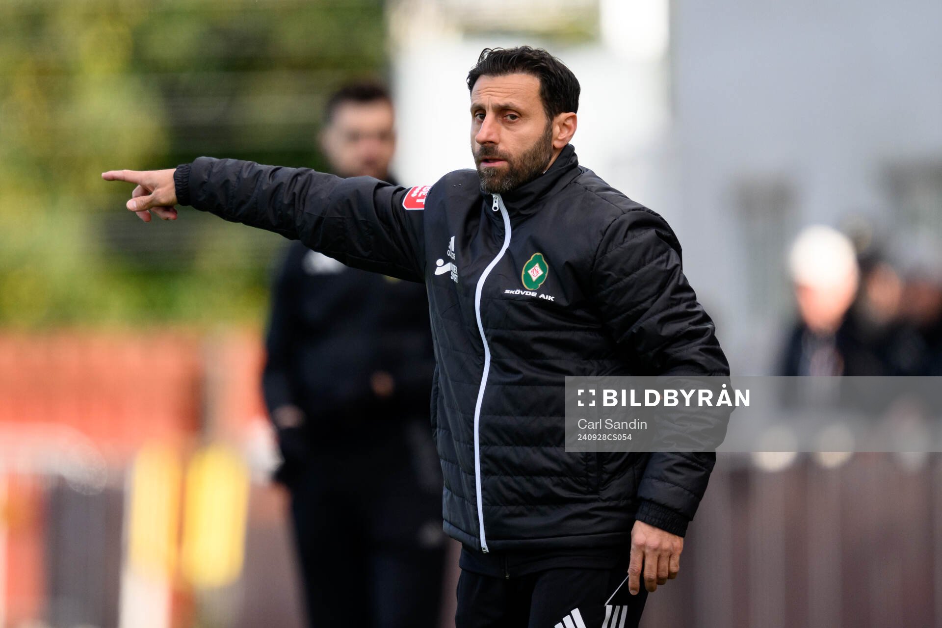 Skövde AIKs tränare Charbel Abraham