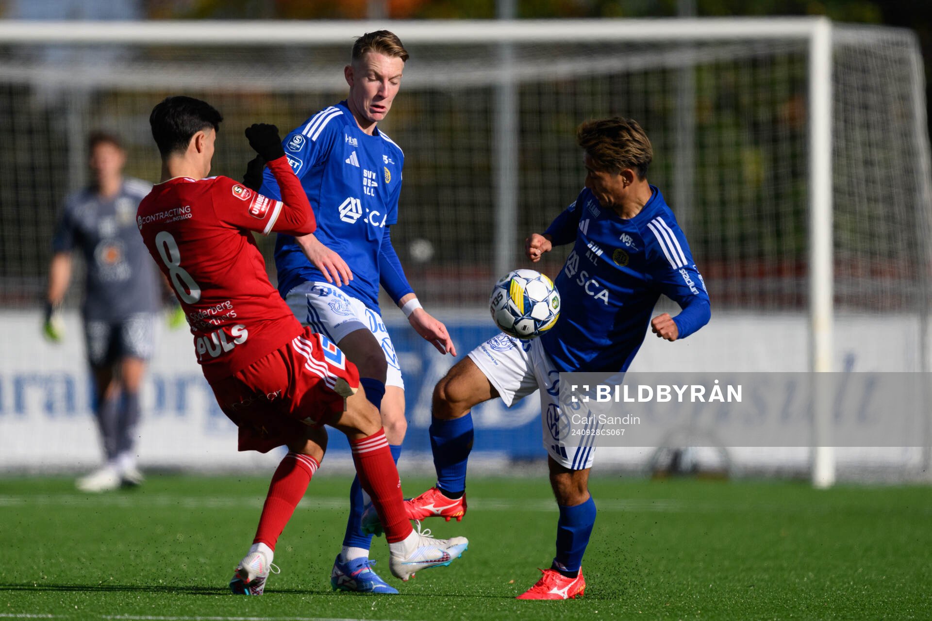 GIF Sundsvalls Hugo Aviander och Taiki Kagayama