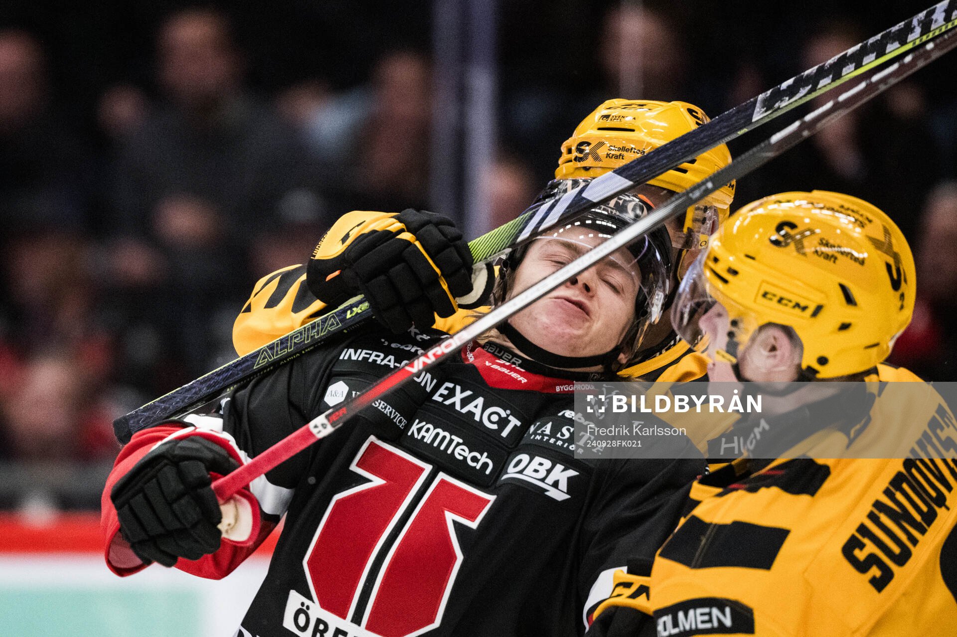 Örebros Noah Steen och Skellefteås Oscar Lindberg